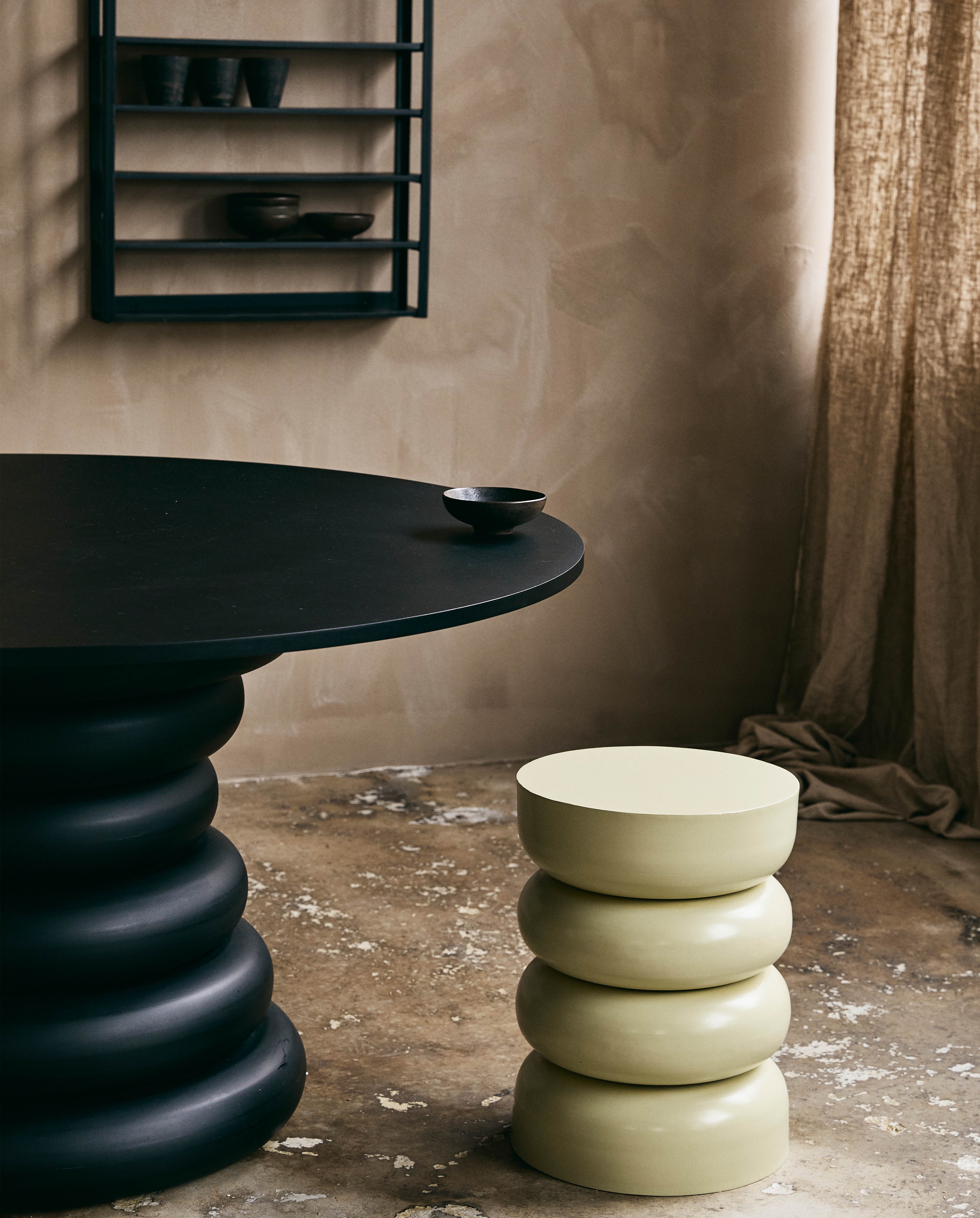 Jubba Side Table - Light Green, Nordal, bord