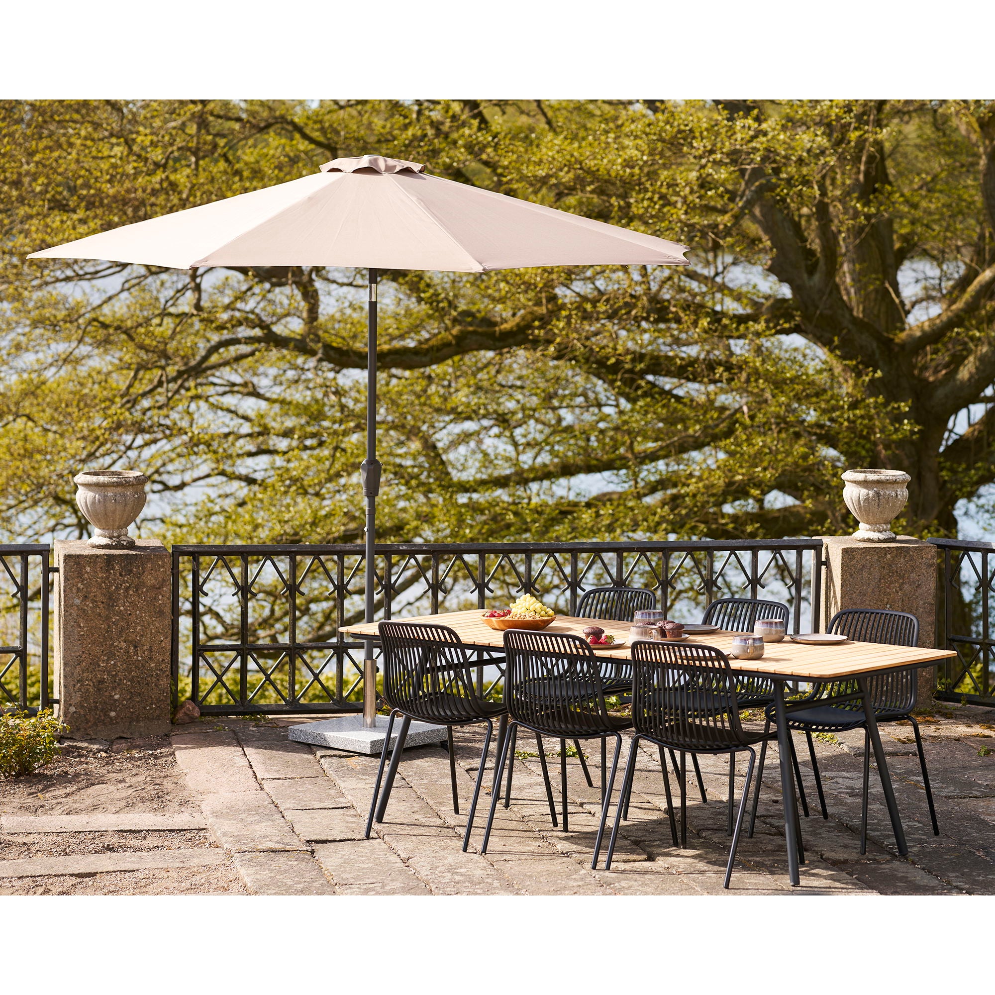 BRANSON Matstol, svart