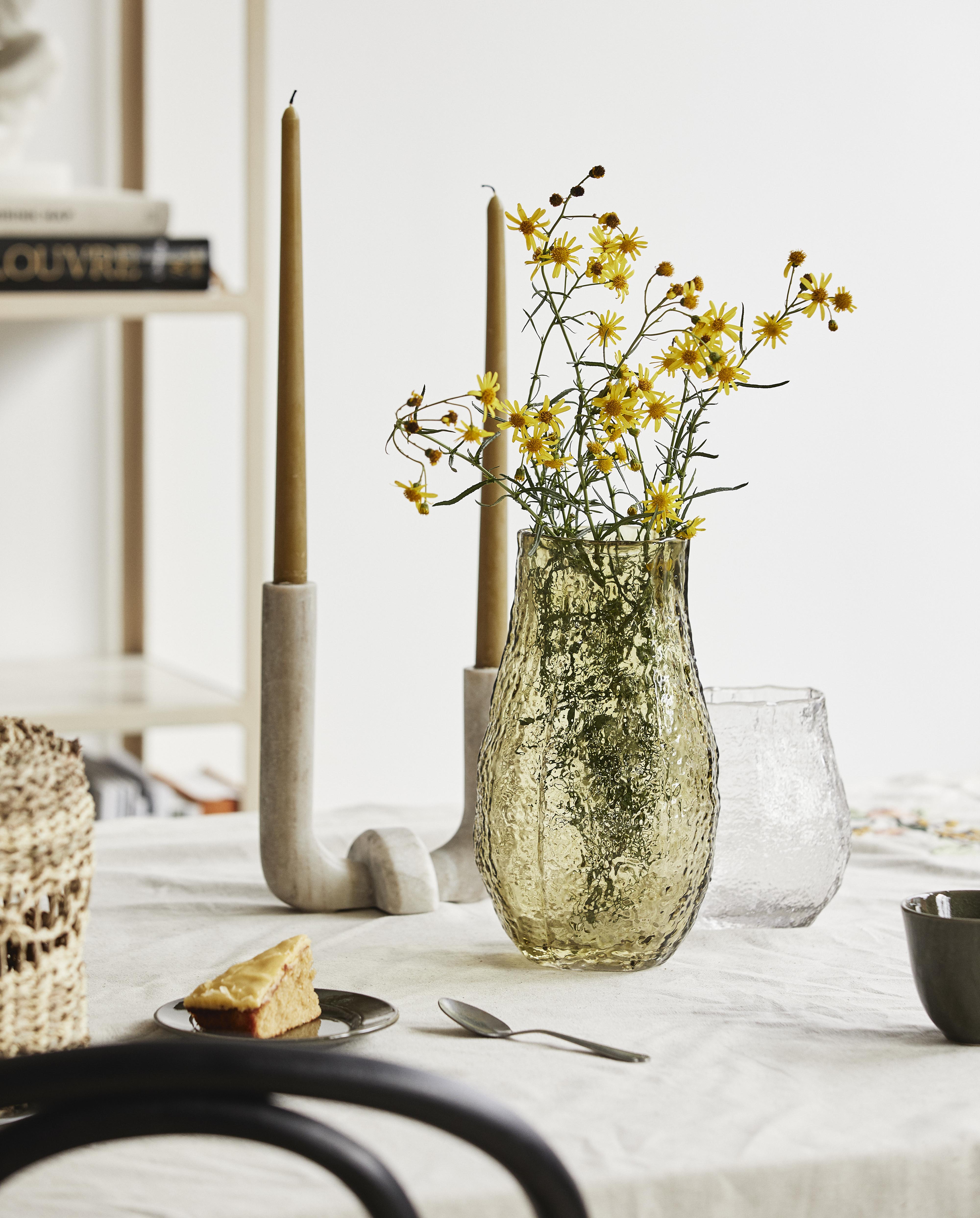 Parry Vase, M, Green, Nordal, vaser & skålar