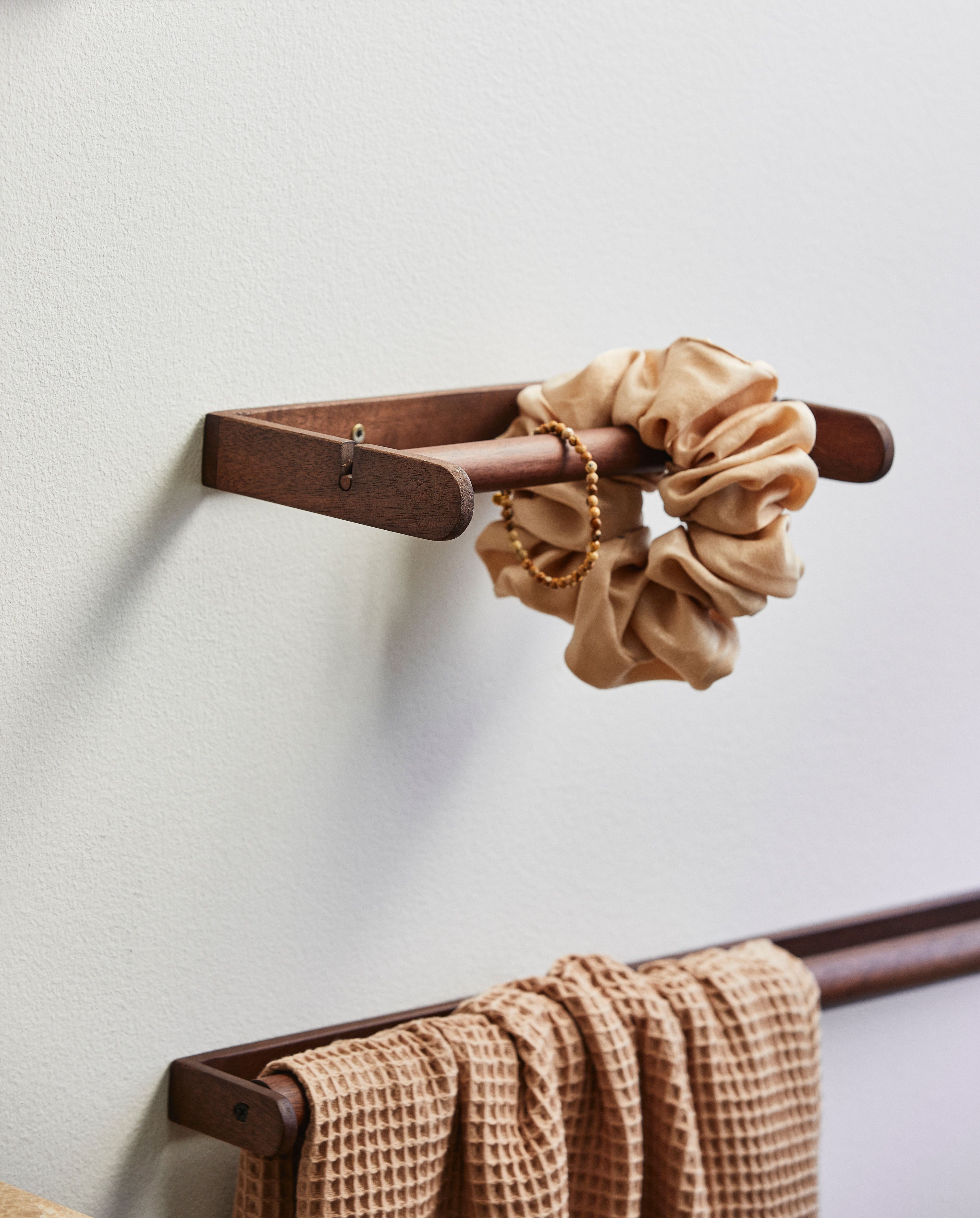 Zaton Toilet Paper Holder, Wood - Nature, Nordal, köksredskap