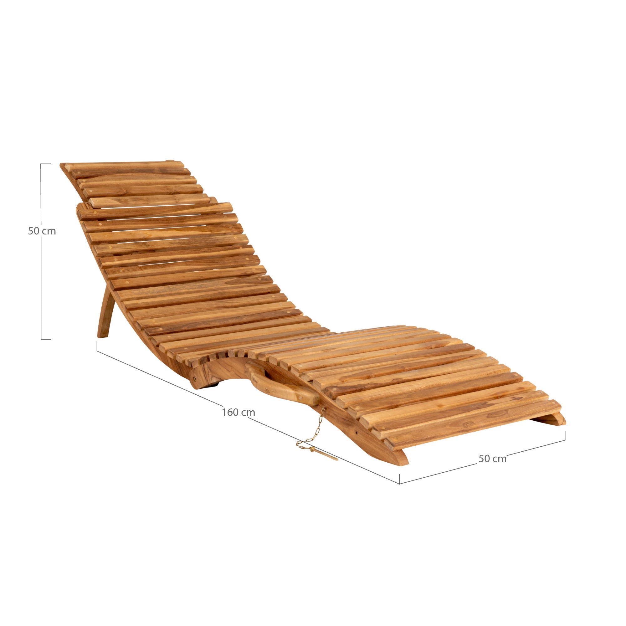ARRIETA Solstol, teak natur