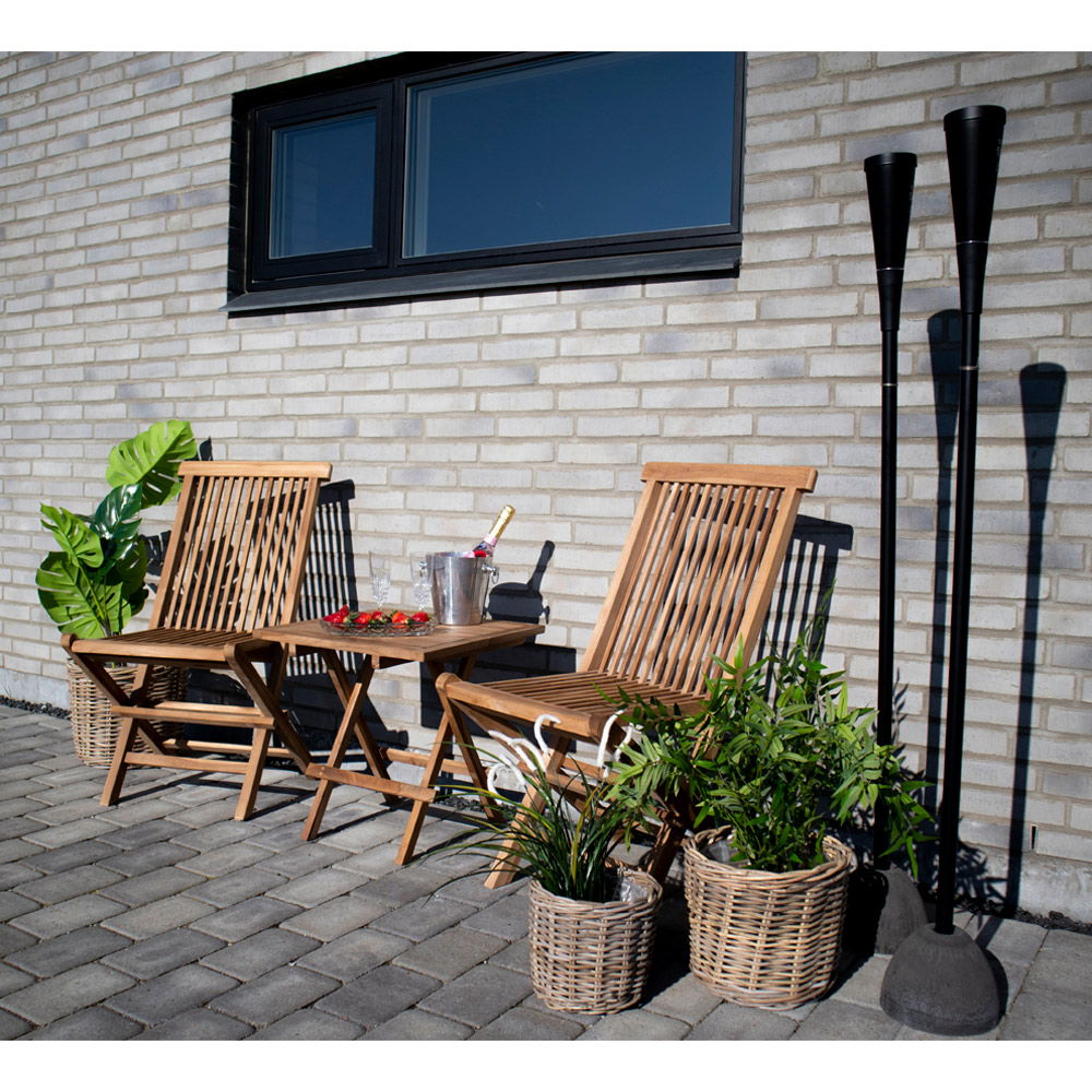 BILBAO Sidobord, teak natur