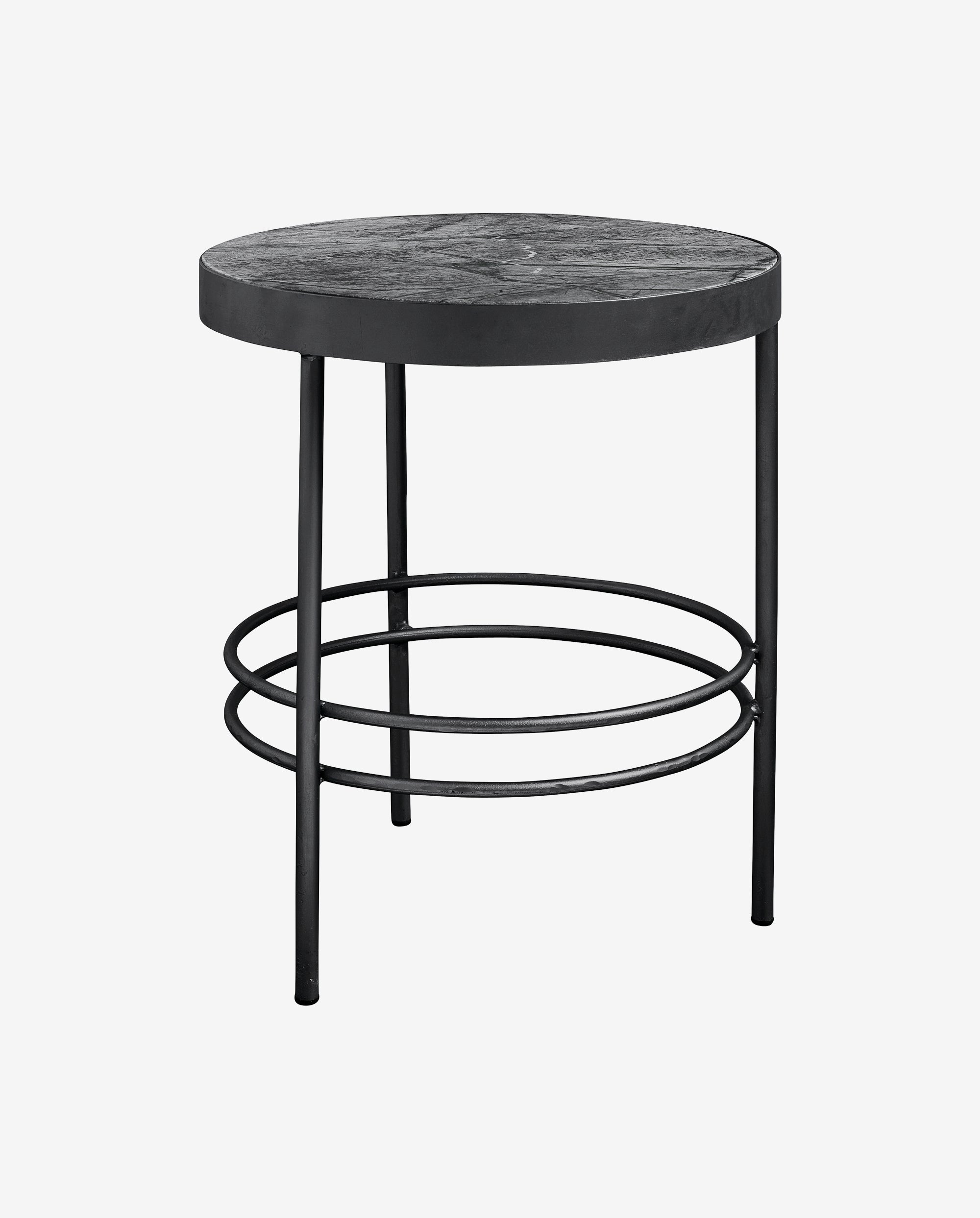 Midnight Round Side Table, Nordal, bord