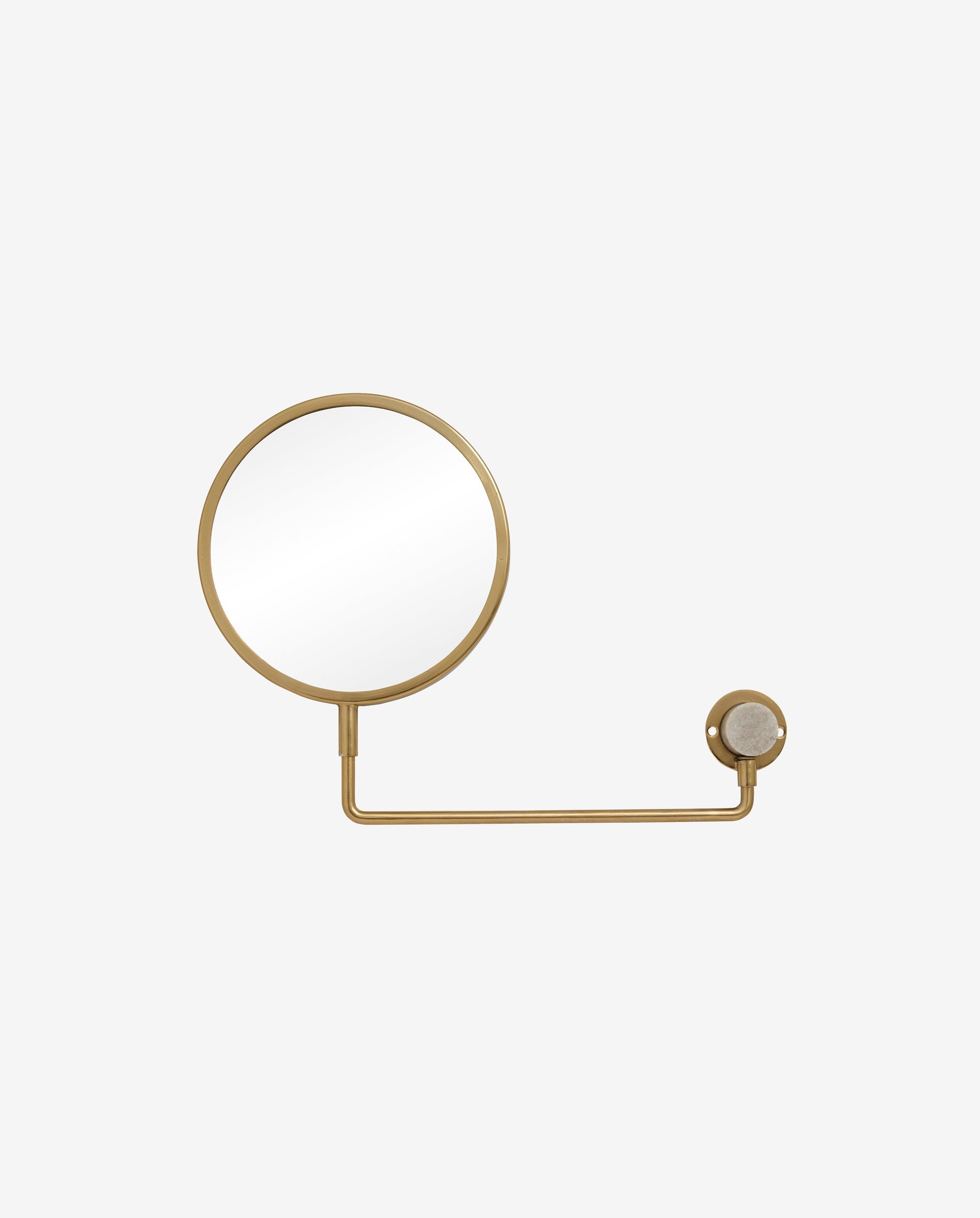 Tesia Wall Mirror - Golden Finish, Nordal, speglar