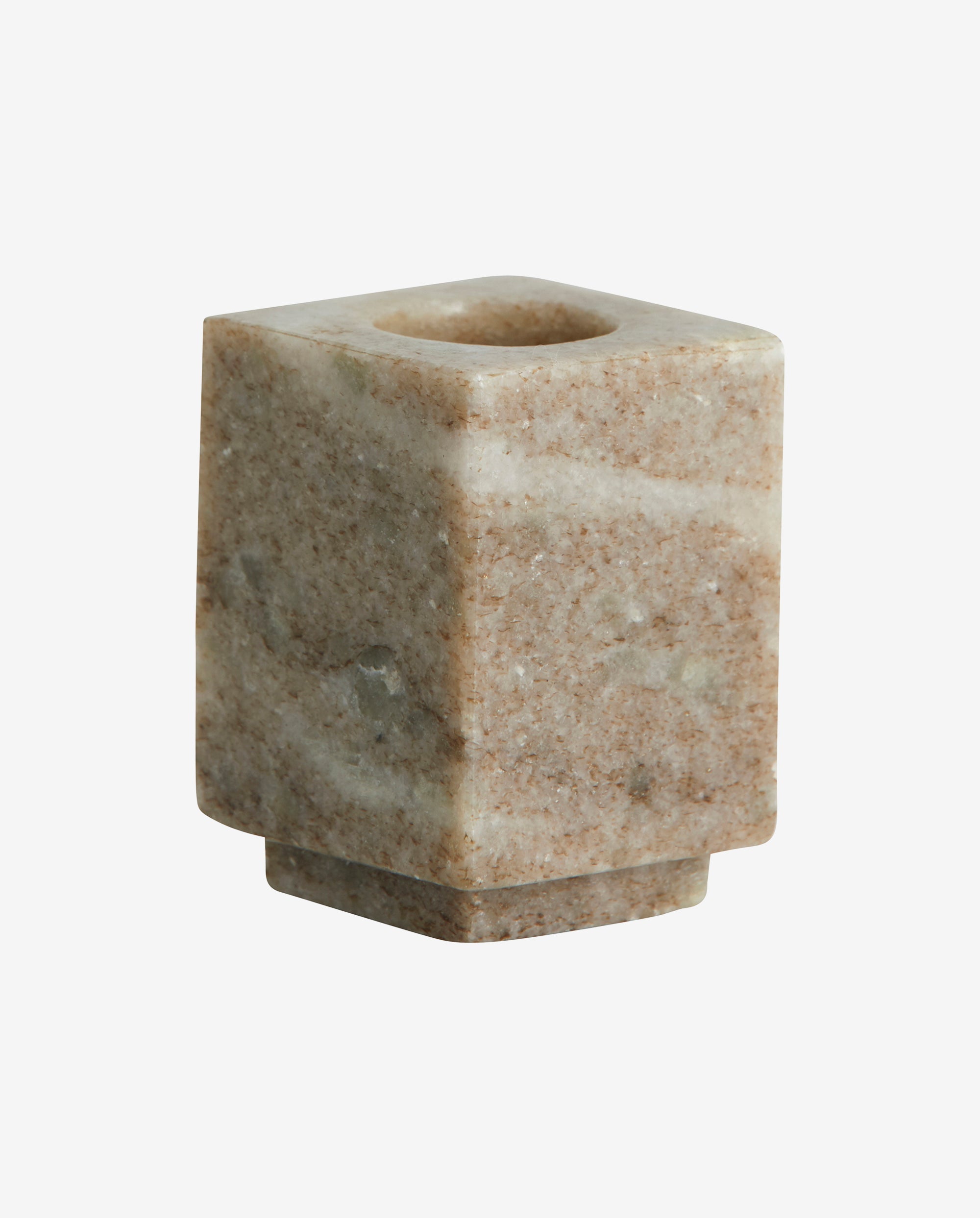 Haida Candle Holder, S, Sand Marble, Nordal, ljus & ljuslyktor