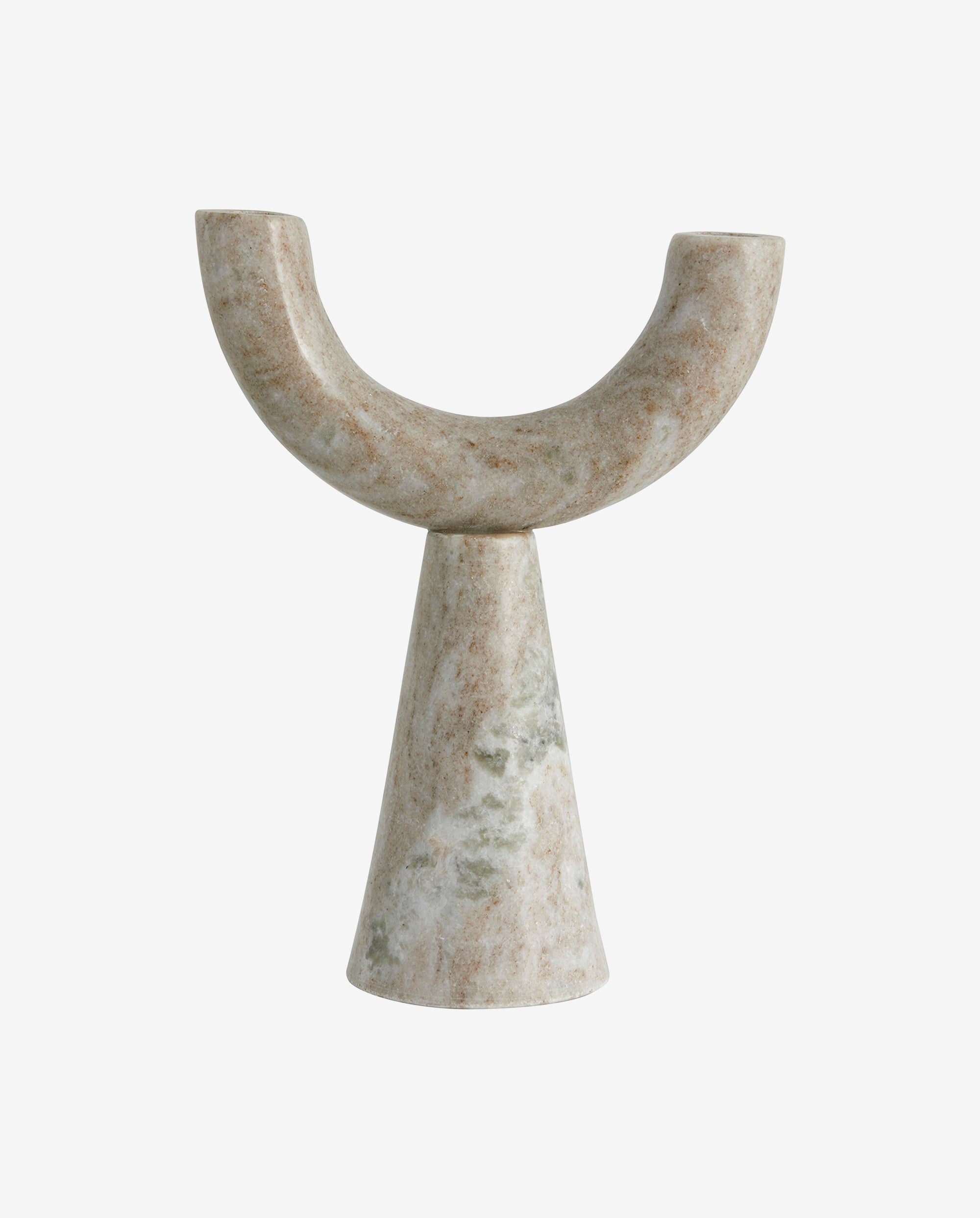 Rif Candle Holder, Marble, F/2 Candles, Nordal, ljus & ljuslyktor