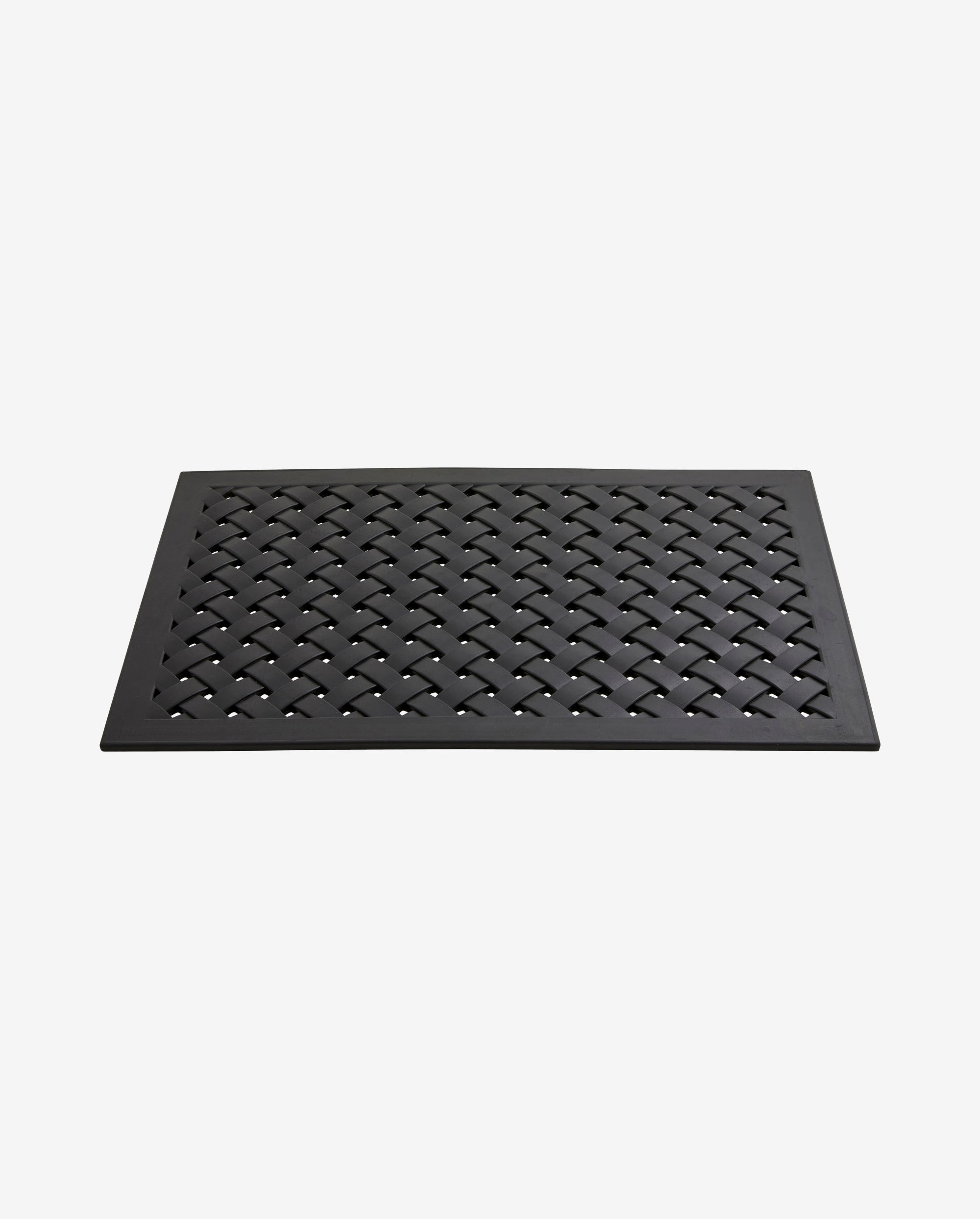Lumi Doormat, Black Rubber, Nordal, mattor