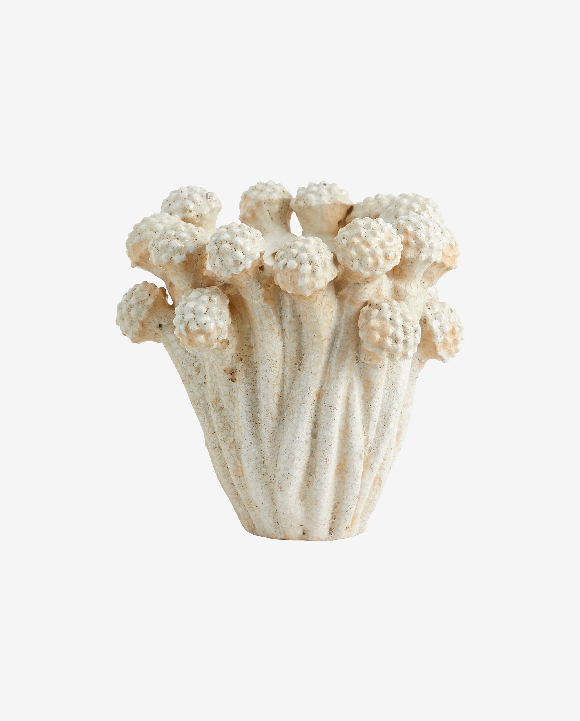 Fungi Vase, Offwhite, Nordal, vaser & skålar