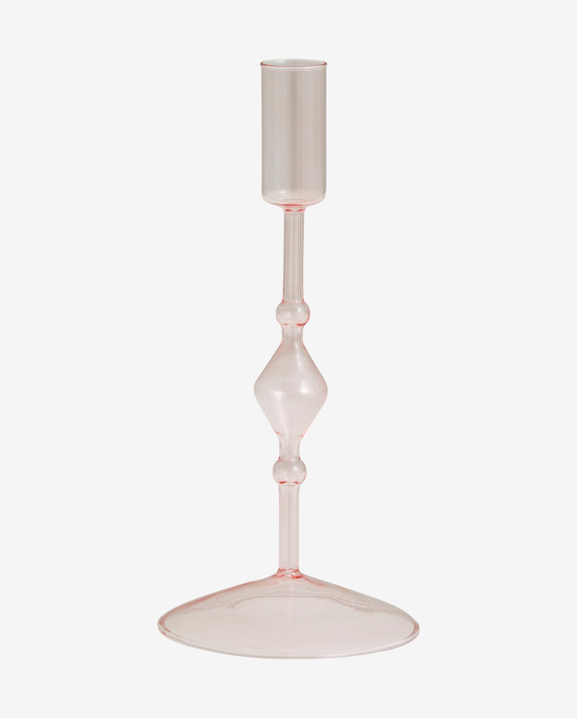 Chiros Candleholder, M, Light Pink, Nordal, ljus & ljuslyktor