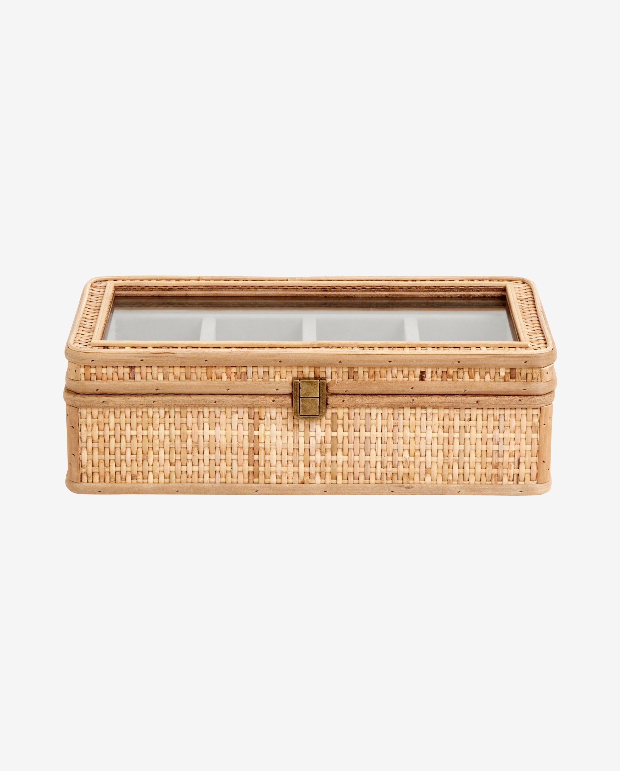 Rattan, Jewelry Box, M - Nature, Nordal, förvaring