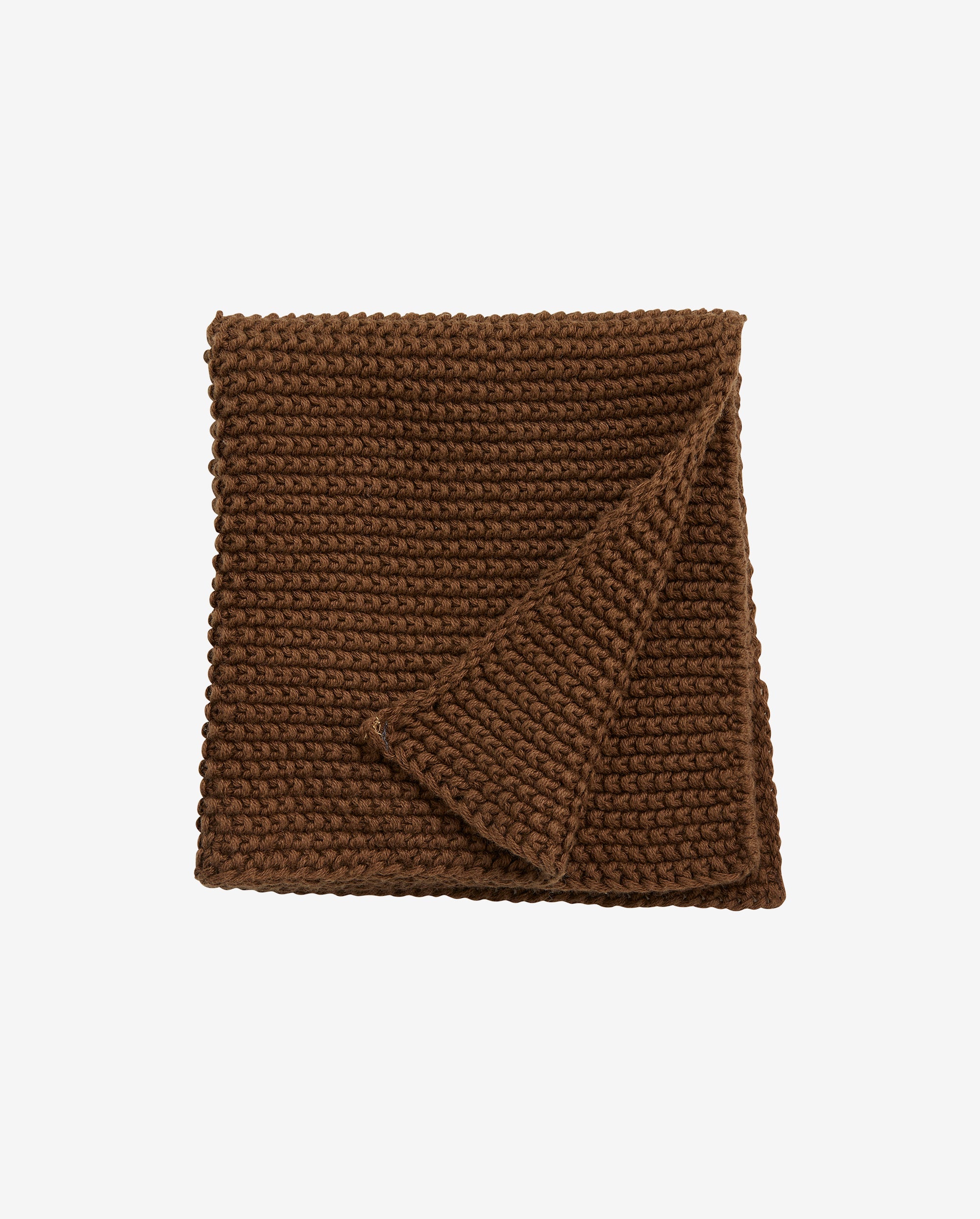 Merga Dish Cloth, Knit, Brown, Nordal, sovrums textilier