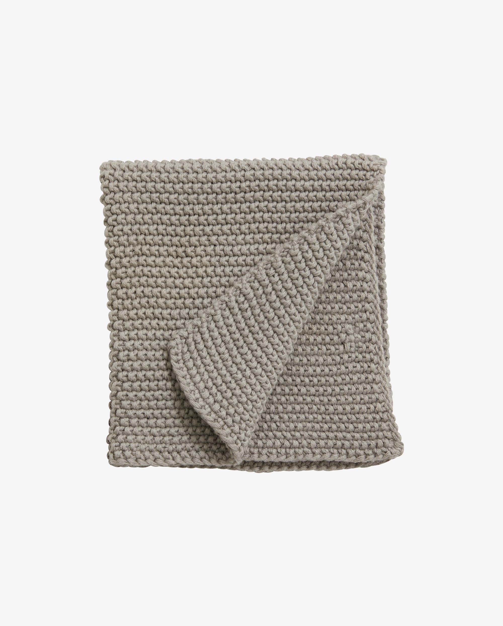 Merga Dish Cloth, Knit, Grey, Nordal, sovrums textilier
