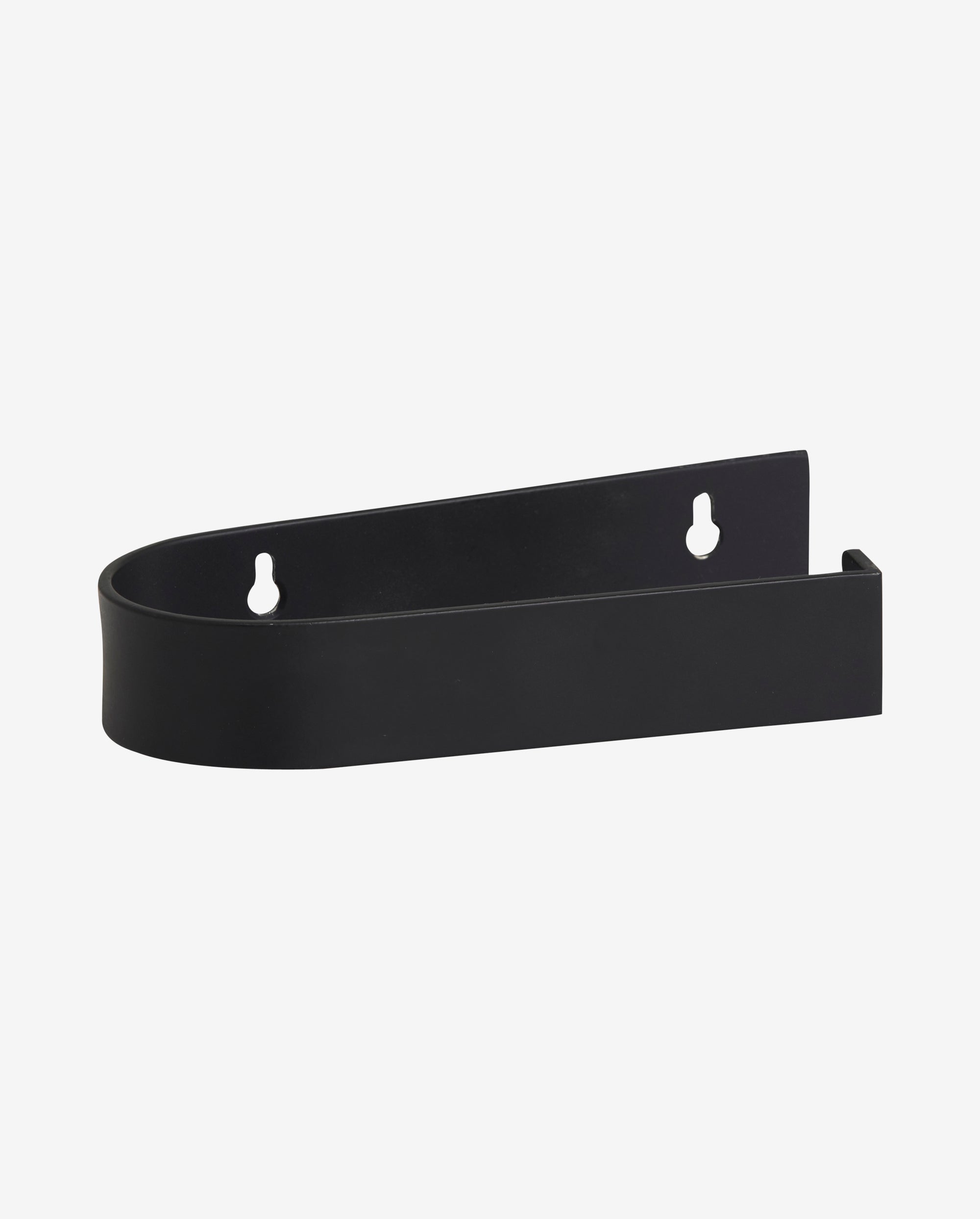 Sotra Toilet Paper Holder, Black Metal, Nordal, badrums inredning