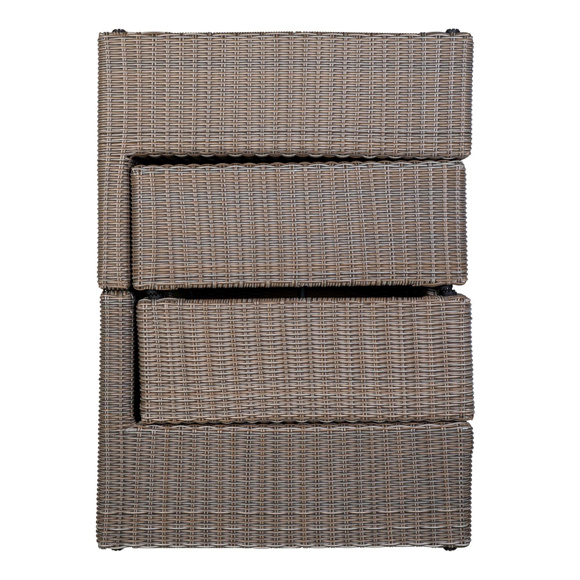 Rossi Loungeset, kubugrå polyrattan