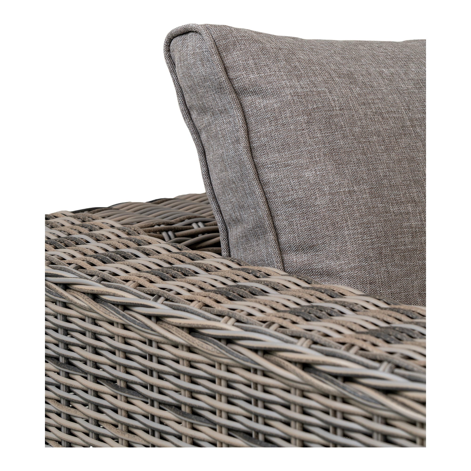 Calvi Lounge-set, kubu grå polyrattan
