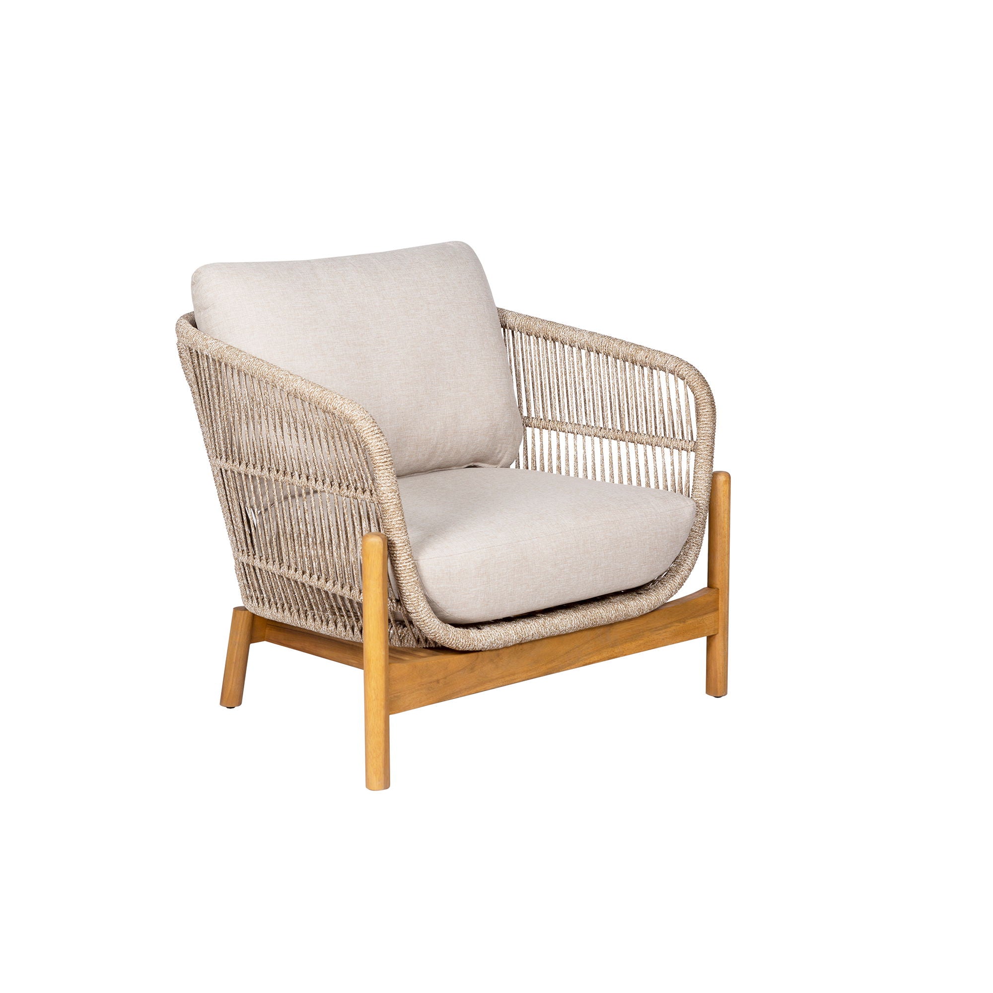 TERRACINA Loungeset, beige akaciaträ
