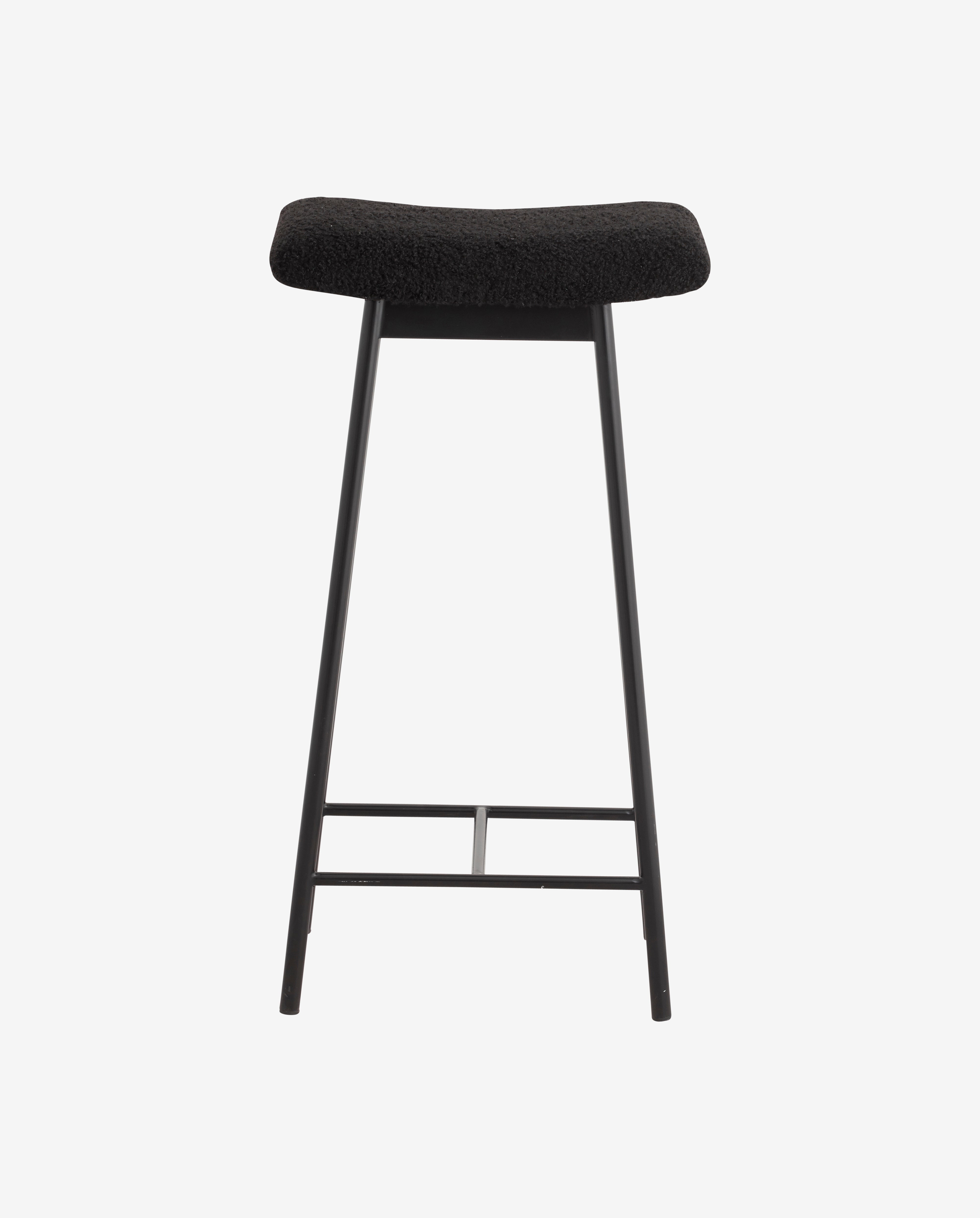 Zala Bar Stool, Black, Nordal, bänkar & pallar