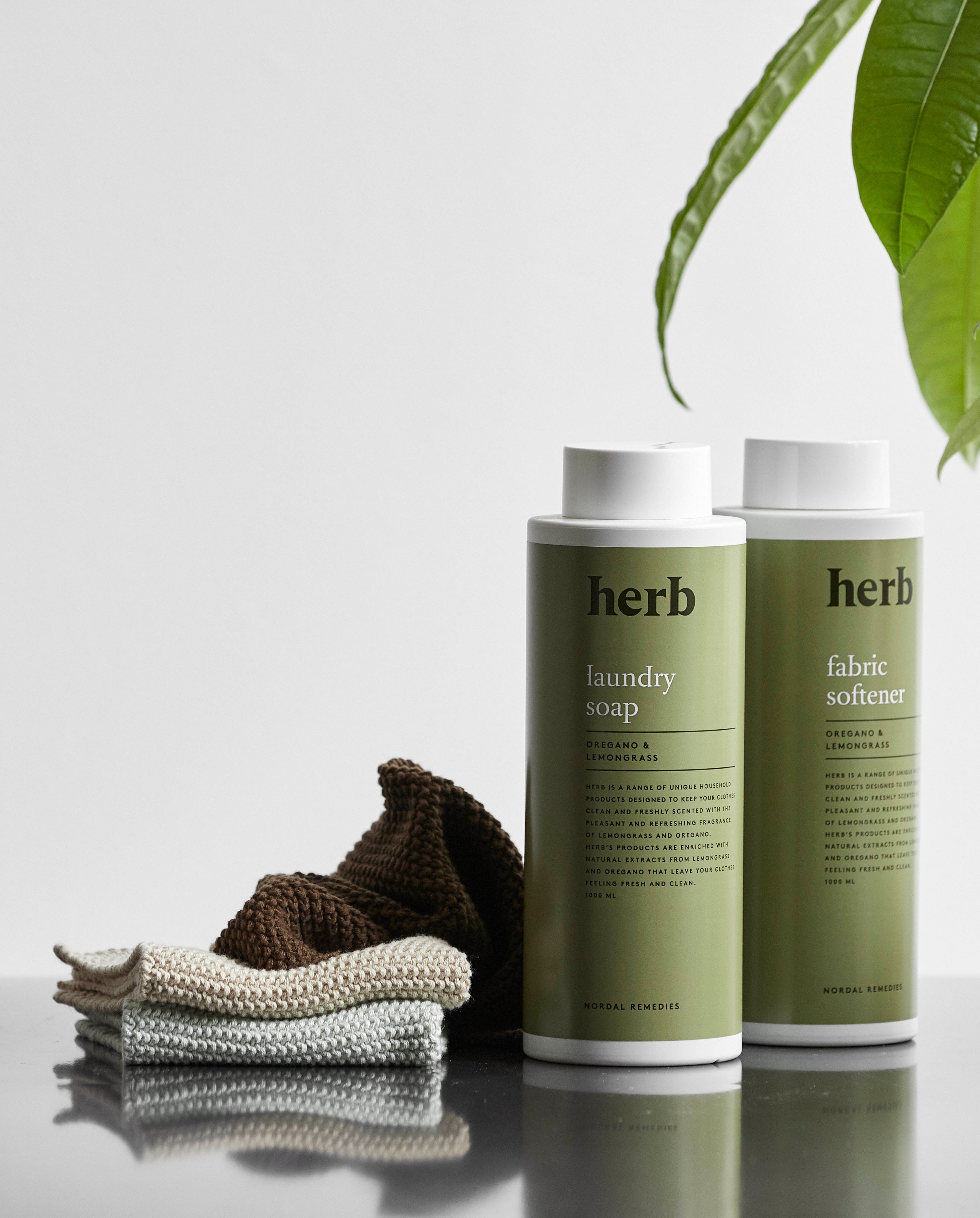 Merga Dish Cloth, Knit, Mint, Nordal, sovrums textilier