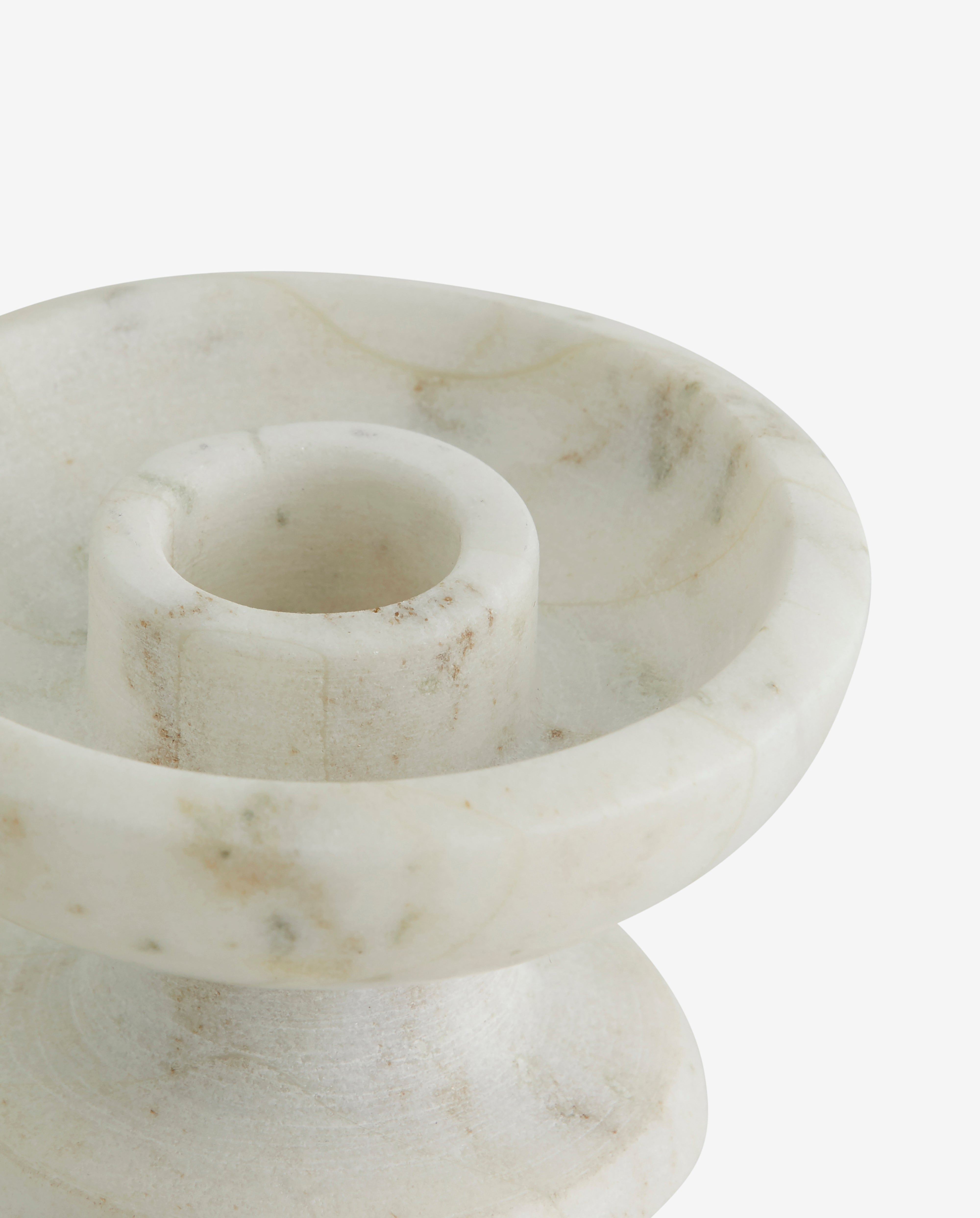 Key Candleholder, Black Marble, Nordal, ljus & ljuslyktor