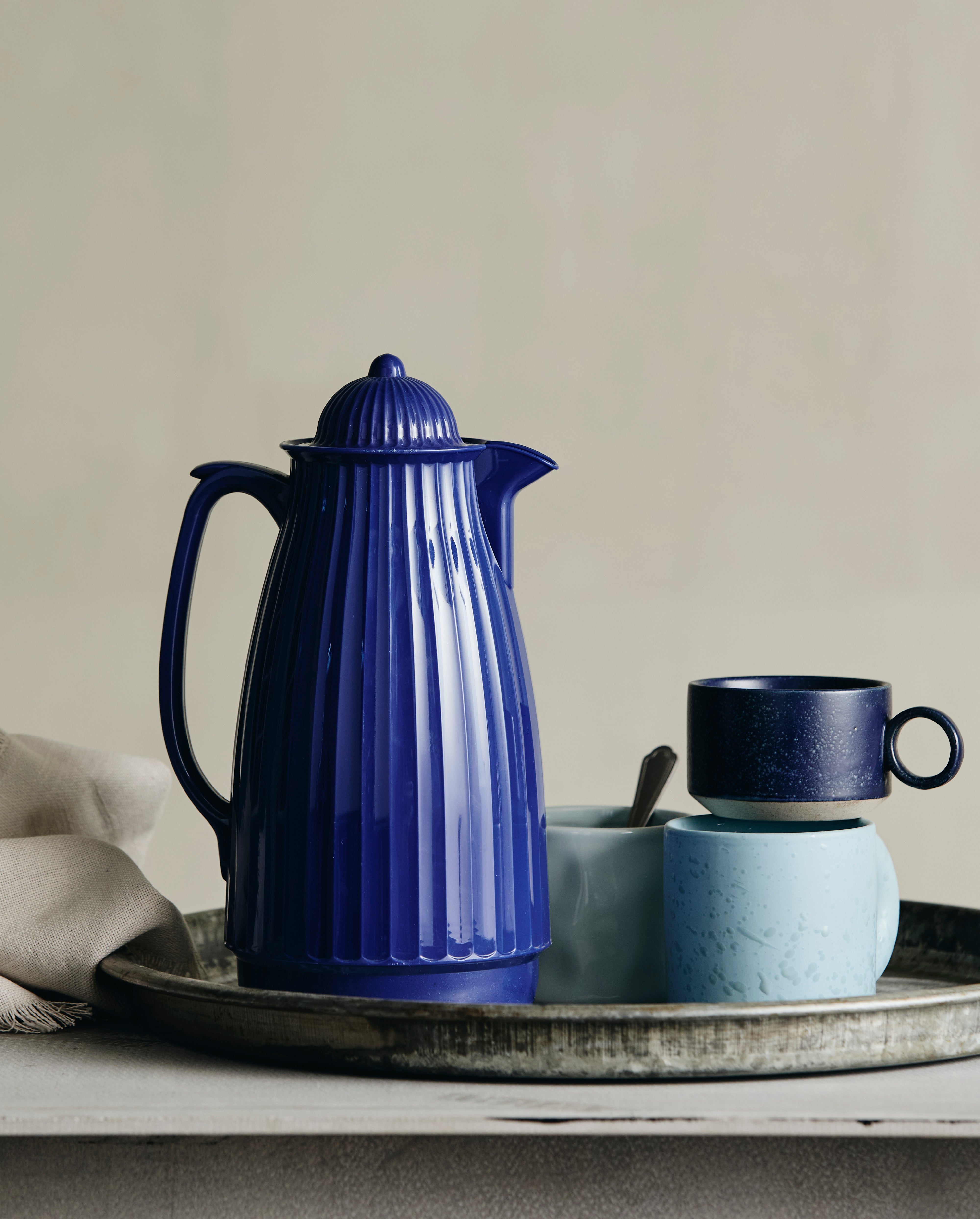 Carvi Thermos Jug - Blue, Nordal, kannor och karaff
