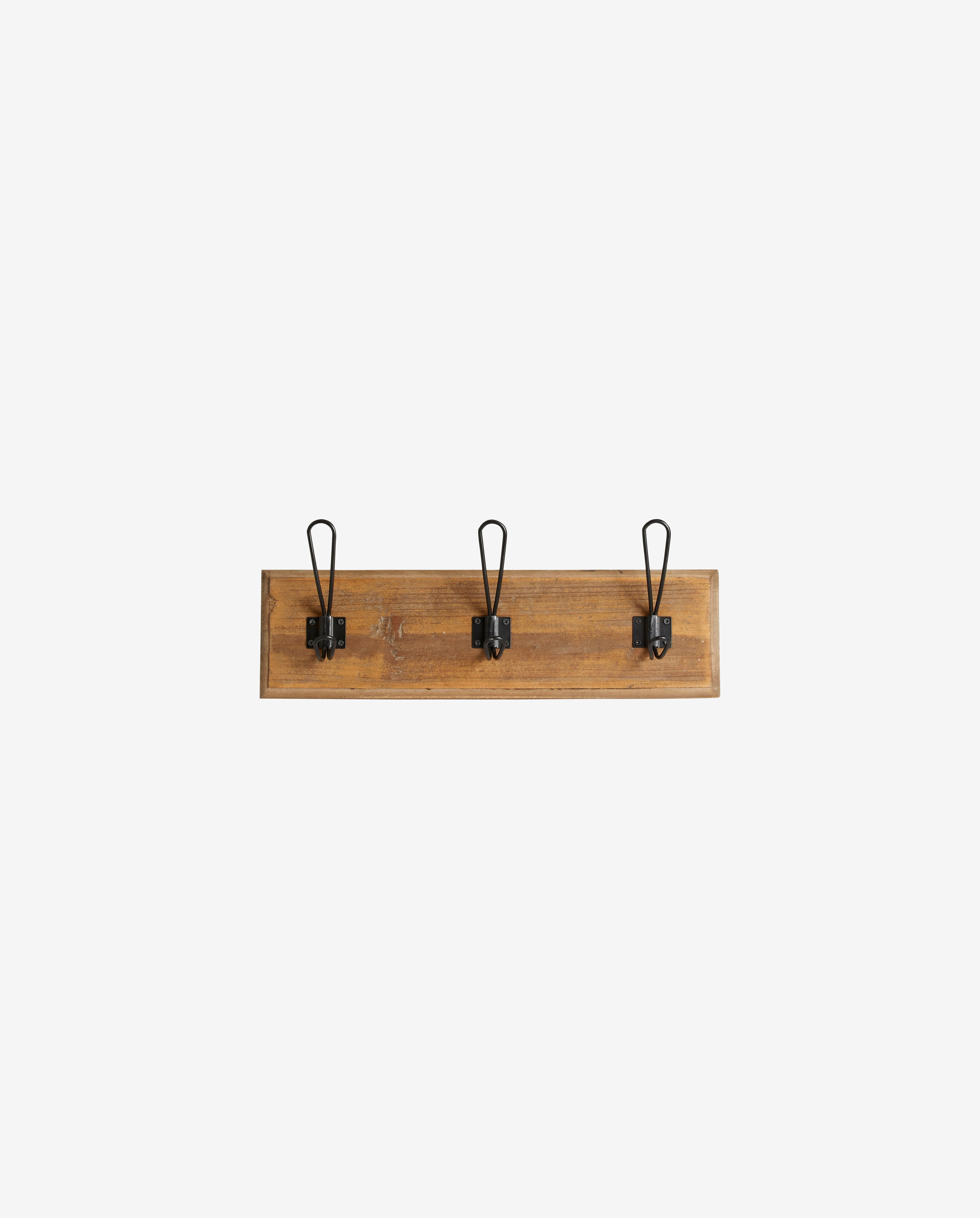 Caroni Coat Rack, 3 Hooks, Reclaimed Wood - Nature, Nordal, hängare & krokar