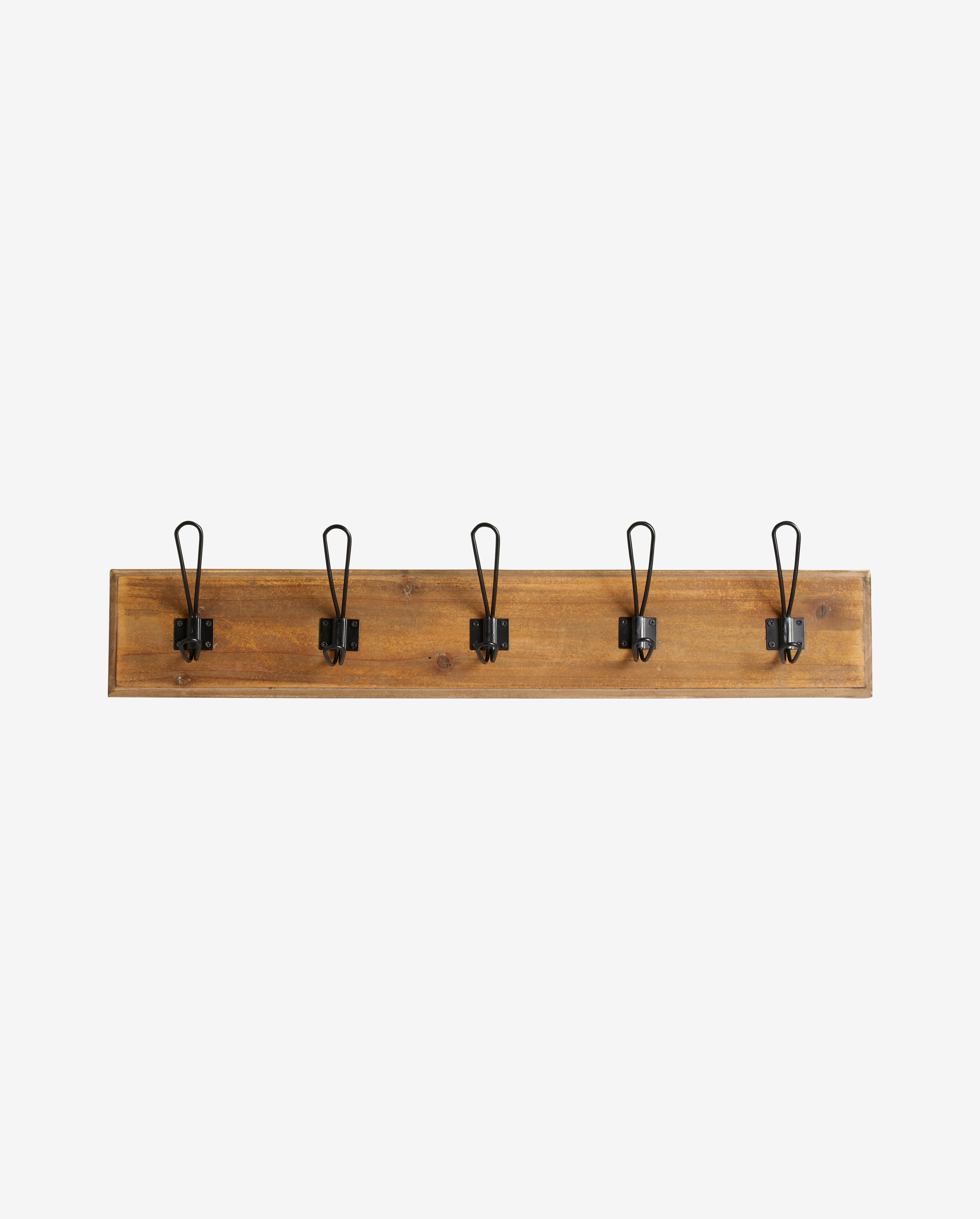 Caroni Coat Rack, 5 Hooks, Reclaimed Wood - Nature, Nordal, hängare & krokar