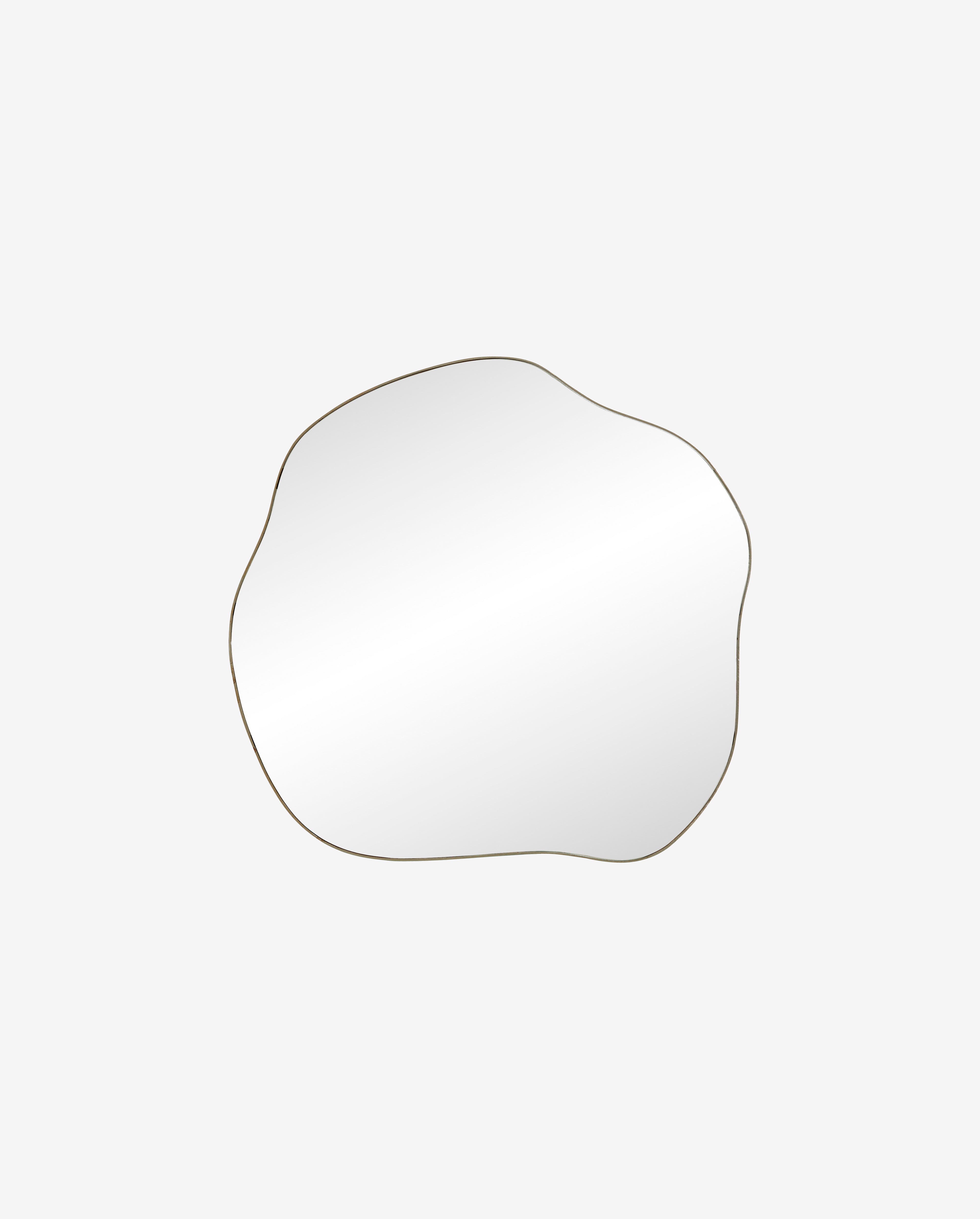 Inca Mirror, Wavy - Chrome Finish, Nordal, speglar