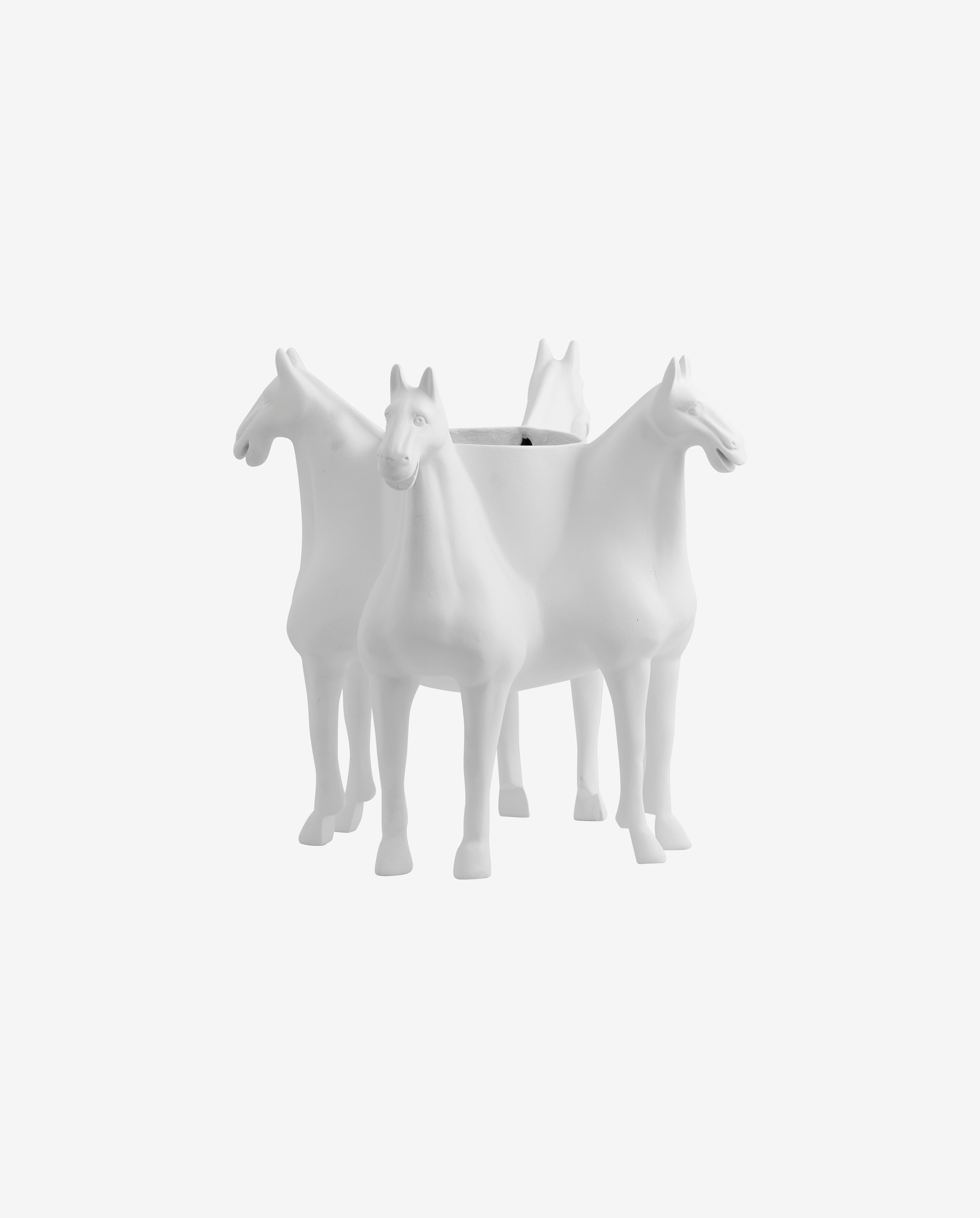 Roxa Vase - White, Nordal, vaser & skålar