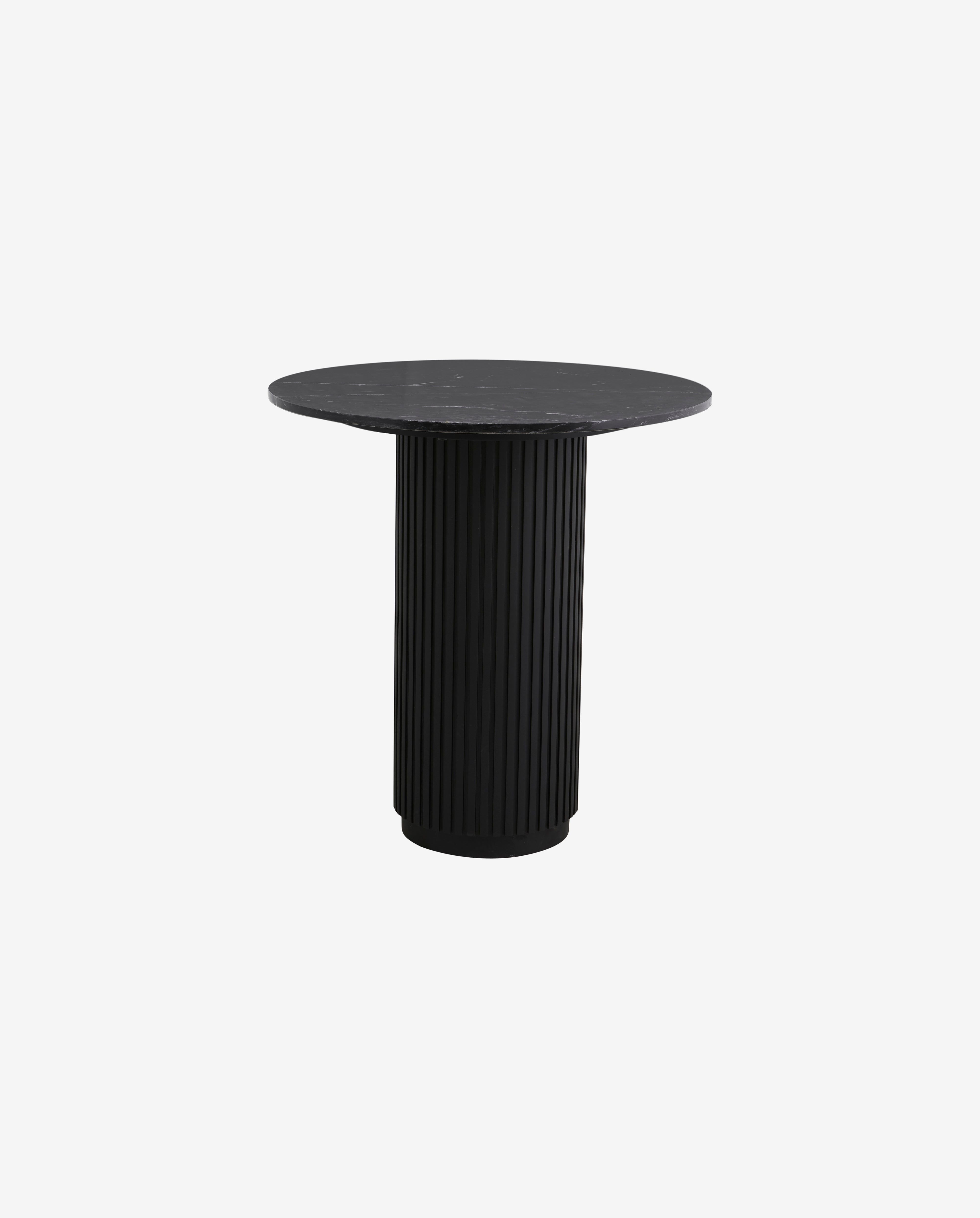 Erie Cafe Table - Black Marble Top, Nordal, bord