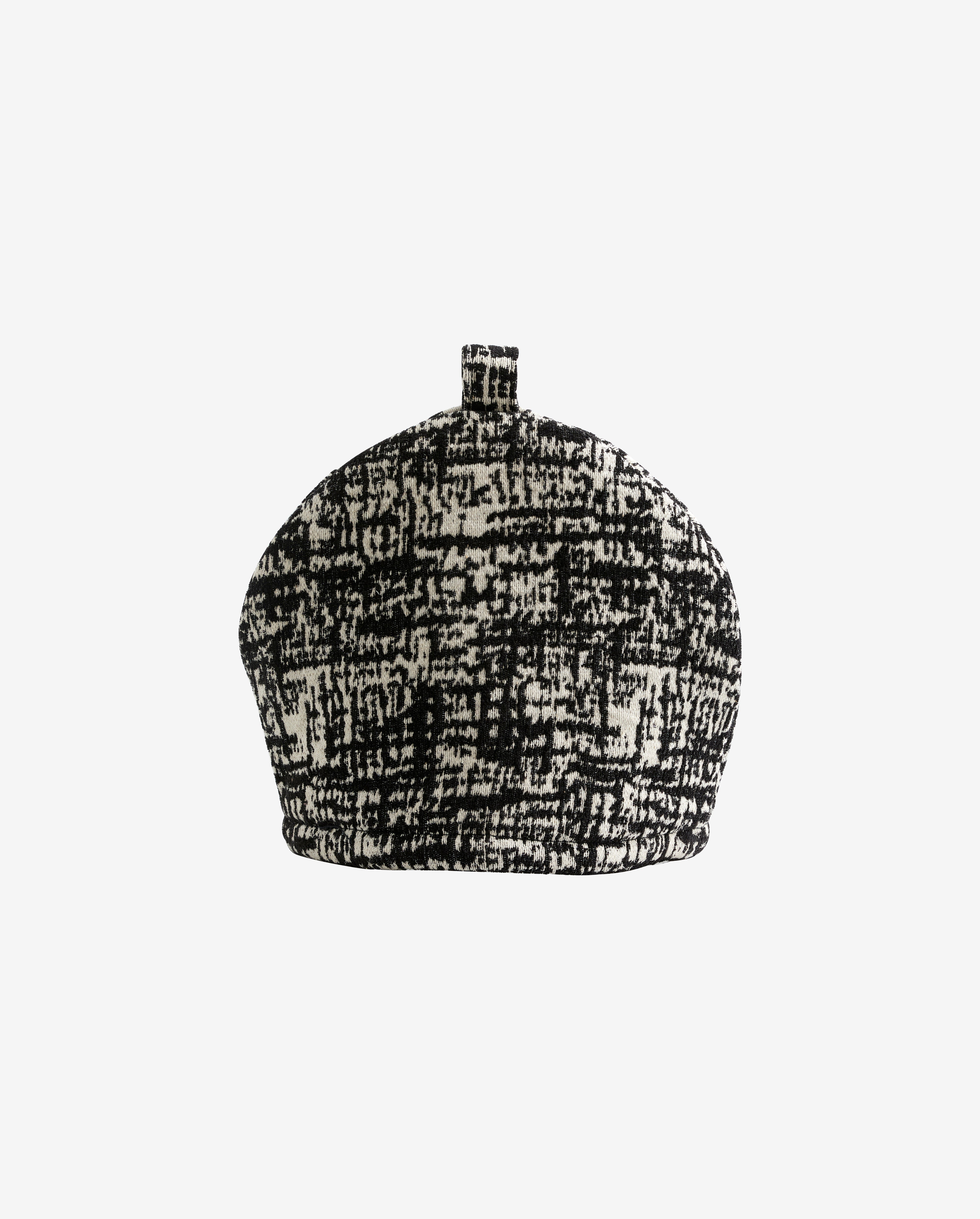 Rosis Teapot Cover - Black/white, Nordal, sovrums textilier