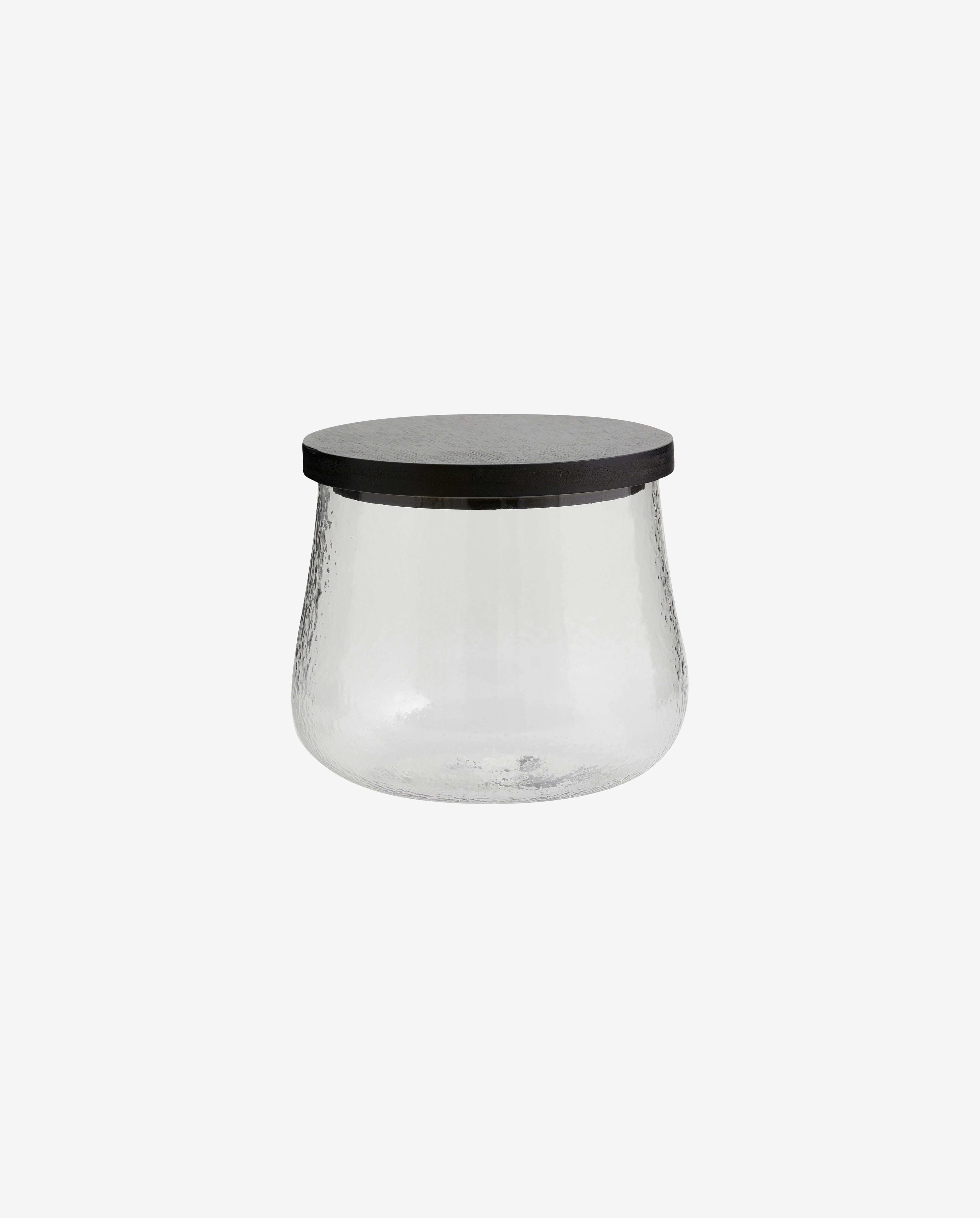 Plumsi Storage Glass W. Lid, L - Clear, Nordal, förvaring