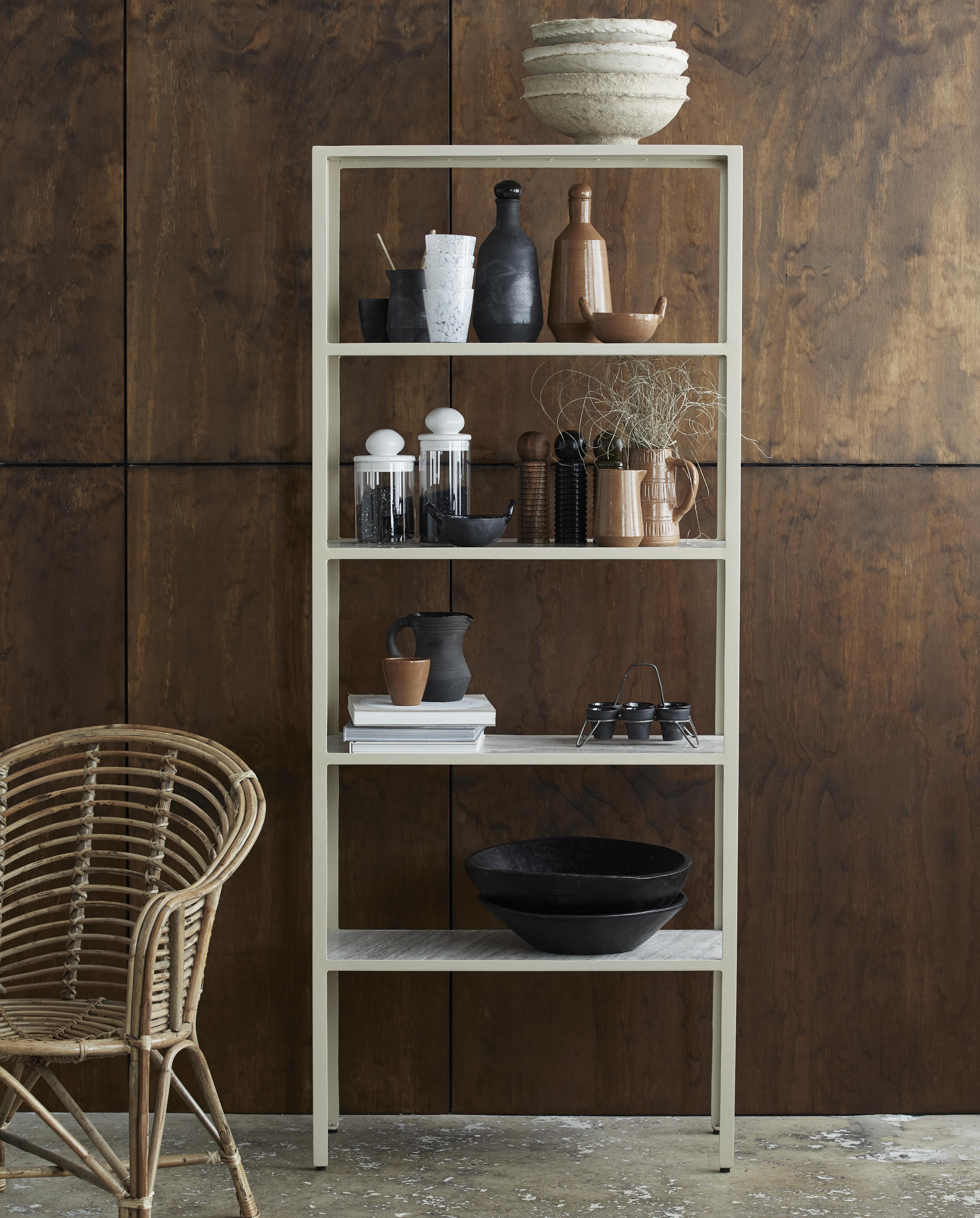 Plum Storage Glass W. Lid, Low - Clear, Nordal, förvaring