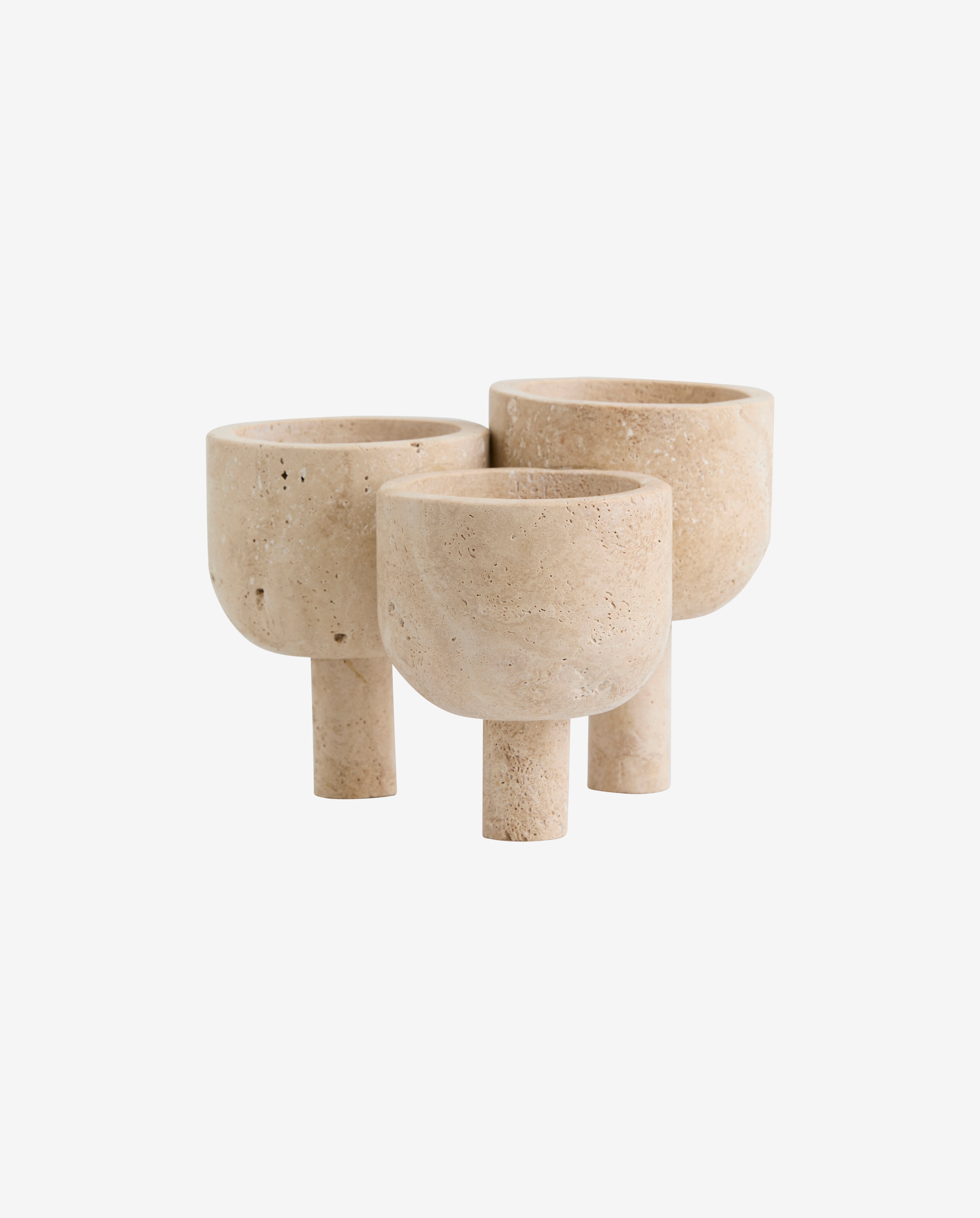 Roca Pot - Ivory, Nordal, ljus & ljuslyktor