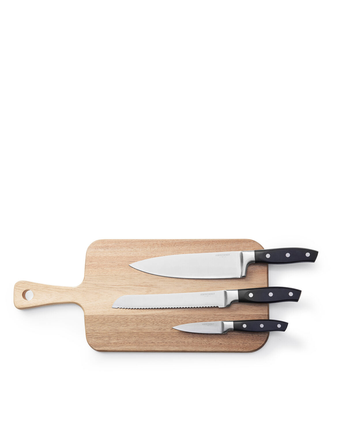 Knivset med Skärbräda från Jernverket, House of Regalo, kök-och-heminredning