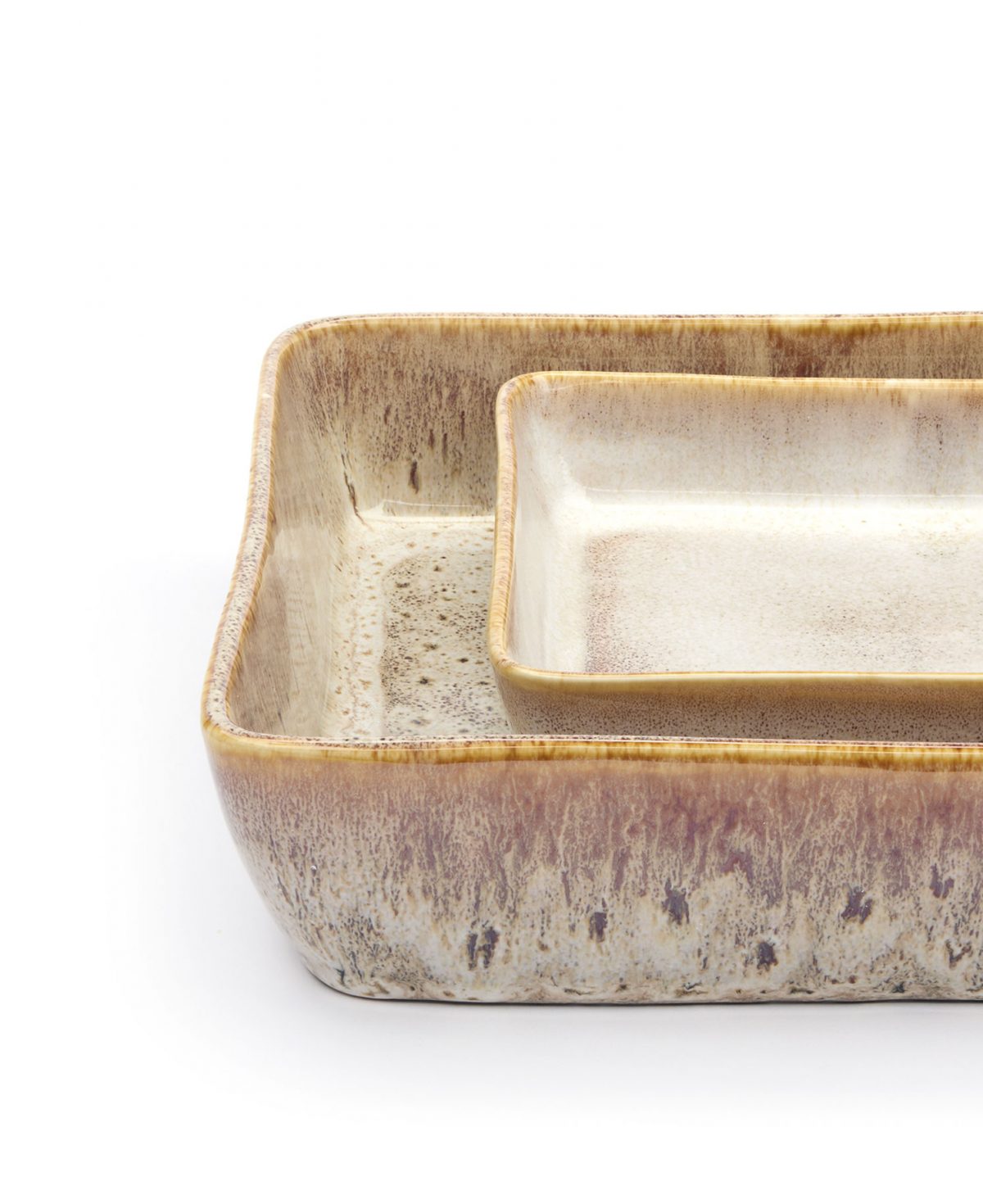 Ugnsform i Keramik, 2-pack – Ljusbrun, House of Regalo, kök-och-heminredning