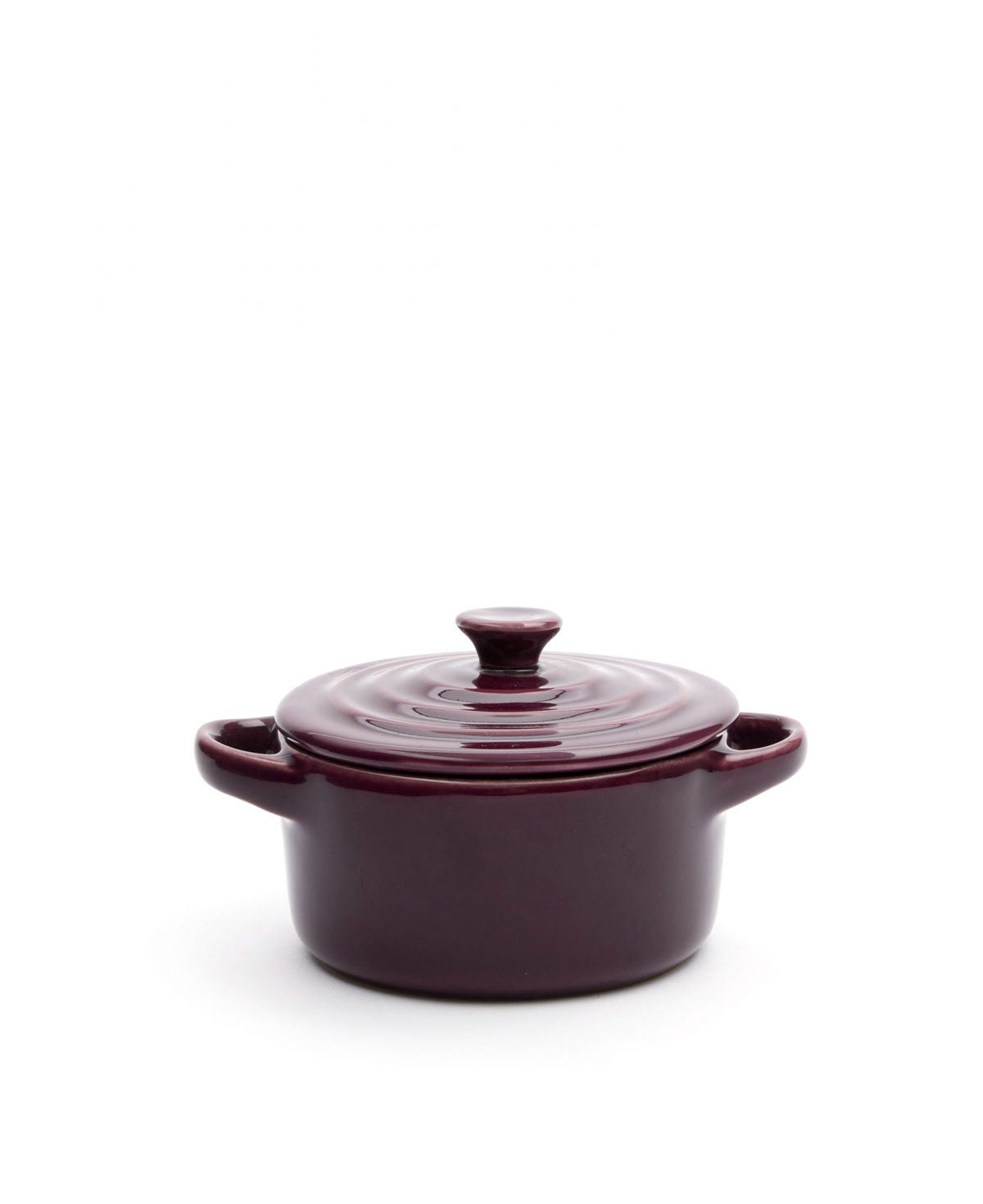 Minigrytor i Keramik – Set om 4 – Borgona, House of Regalo, kök-och-heminredning