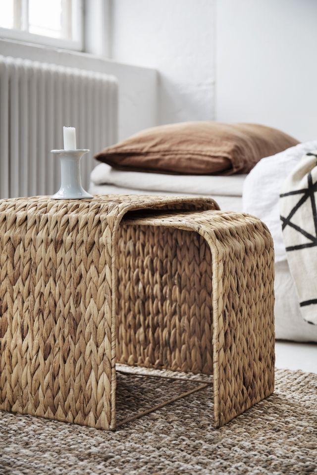 Side Table Lily Natural S/2, Dixie, möbler