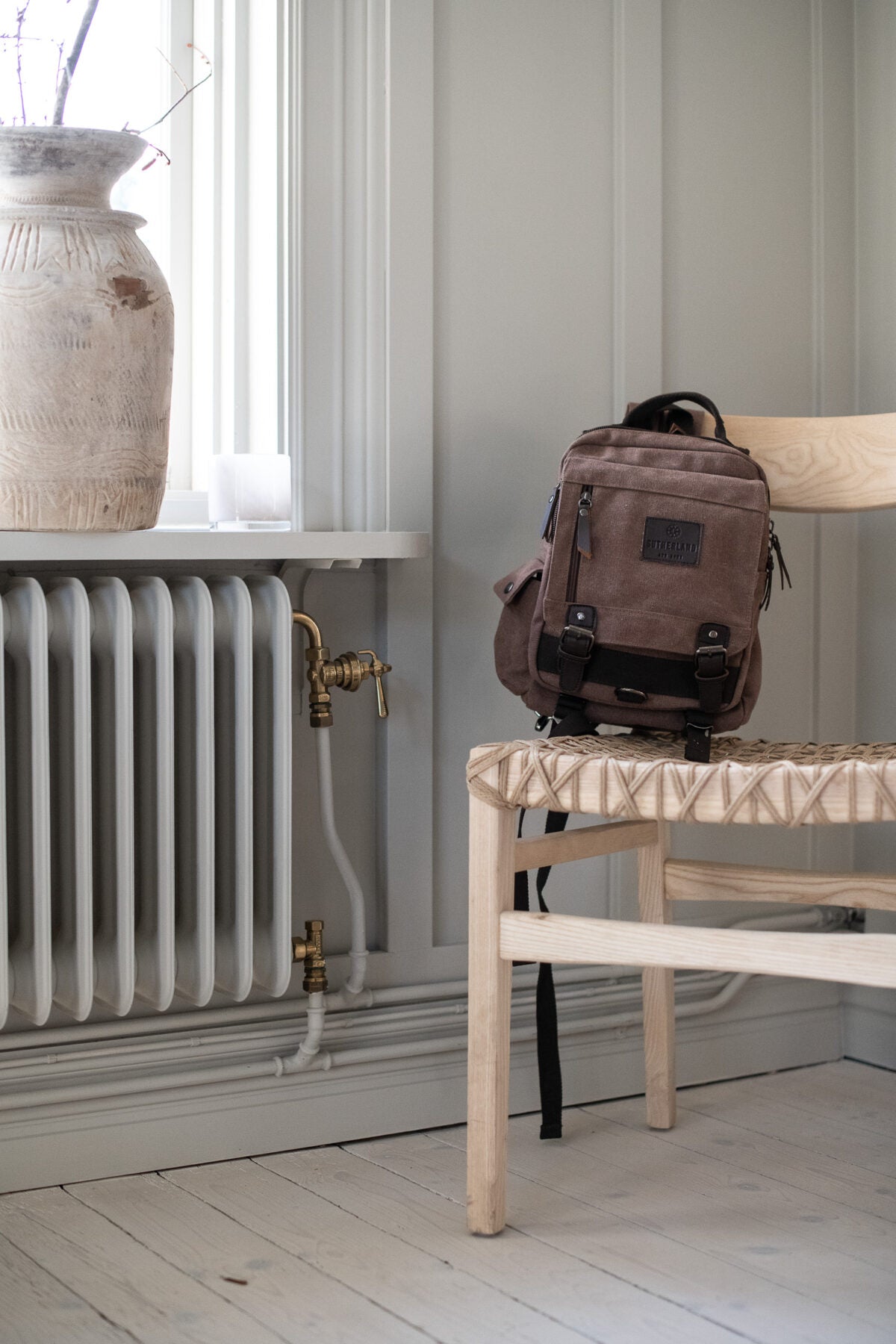 Praktiskt Ryggsäck från Sutherland & Sons – Brun, House of Regalo, Väskor