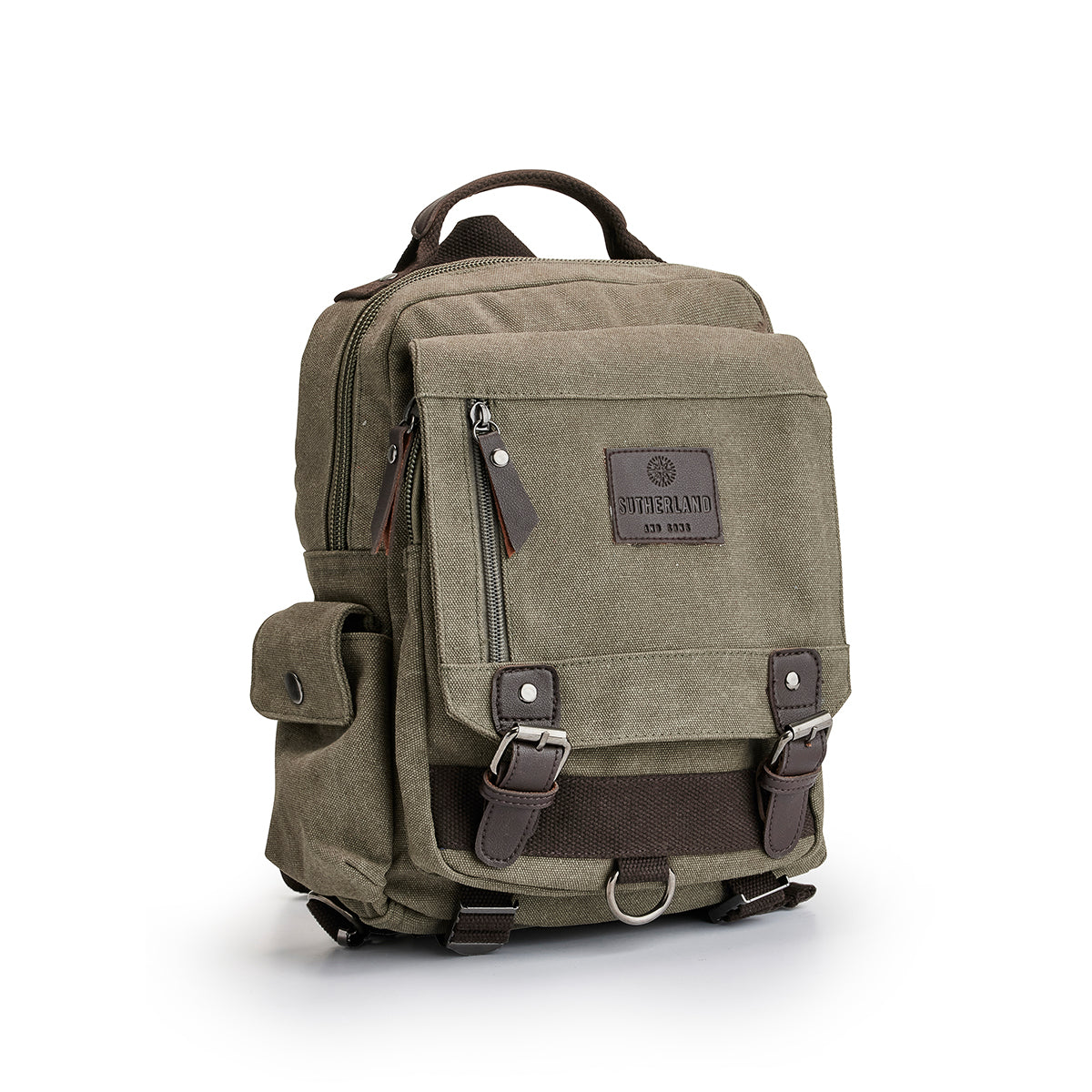 Praktiskt Ryggsäck från Sutherland & Sons – Grön, House of Regalo, Väskor