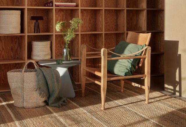 Cylinder W.handles Twist Elin Nat.grey S/2, Dixie, korgar