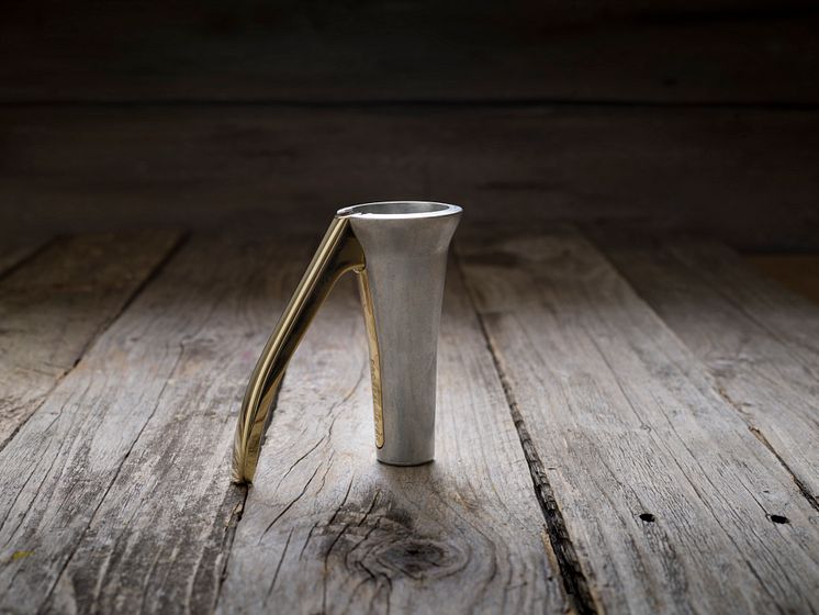 Zink och guld nötknäckare från Drosselmeyer