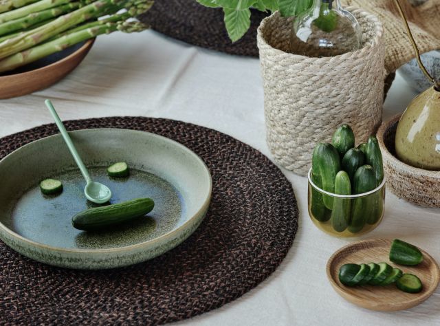 Cylinder Small Twist Elin Nat.grey S/3, Dixie, korgar