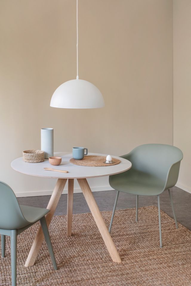 Placemat Elin Natural D38cm, Dixie, bordstabletter