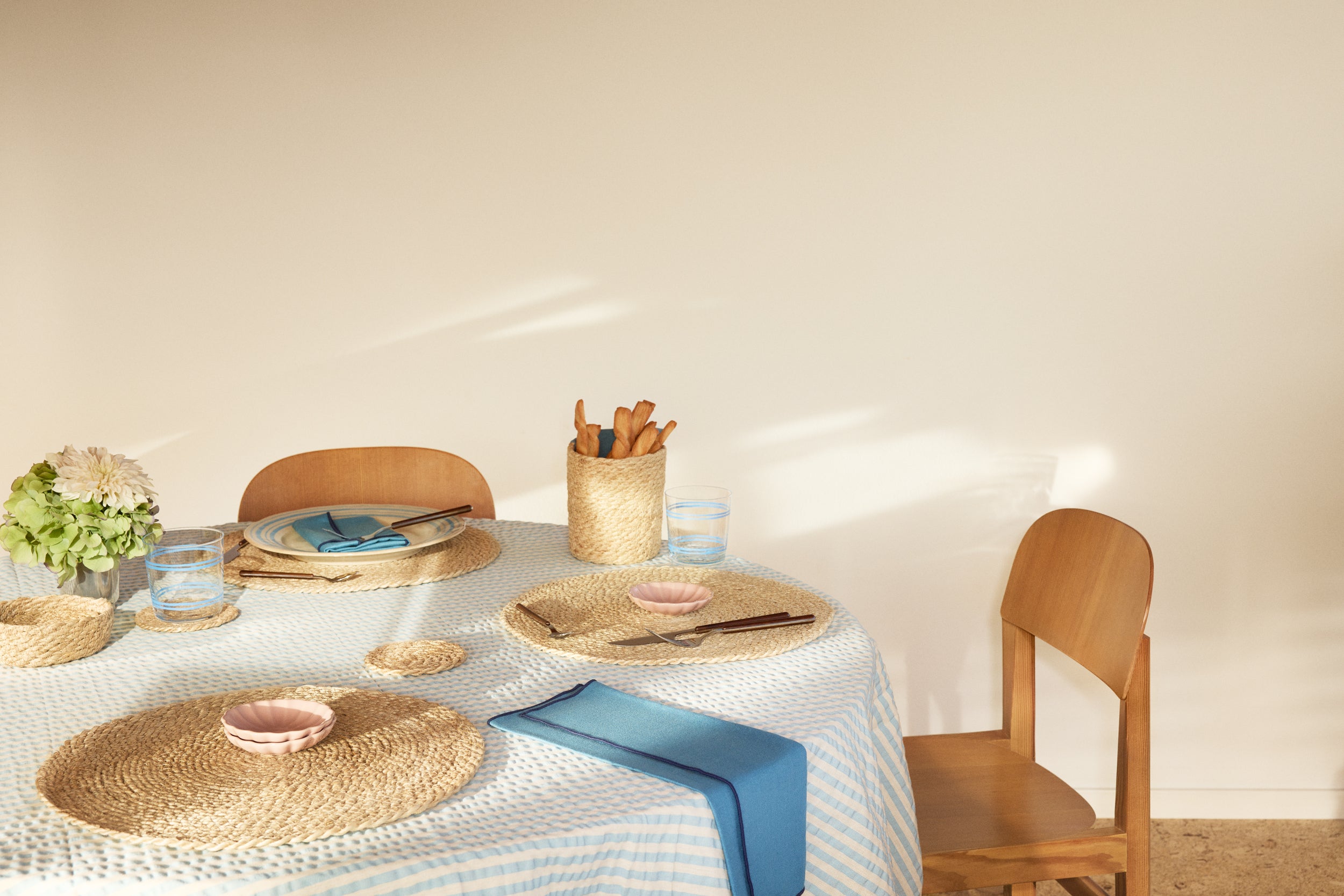 Cylinder Small Twist Elin Nat.grey S/3, Dixie, korgar