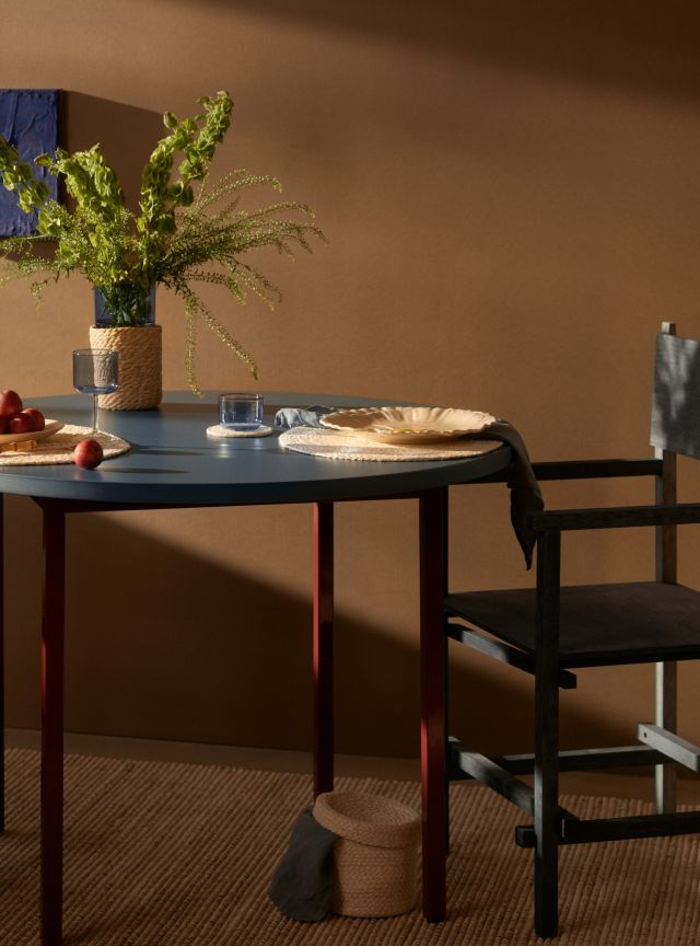 Placemat Elin White D38cm, Dixie, bordstabletter