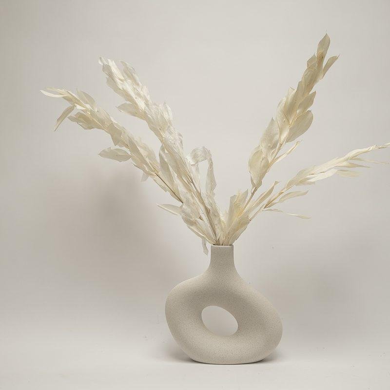 Ruscus Gigant – Blekt Vit, Flora Grossist, torkade-blommor