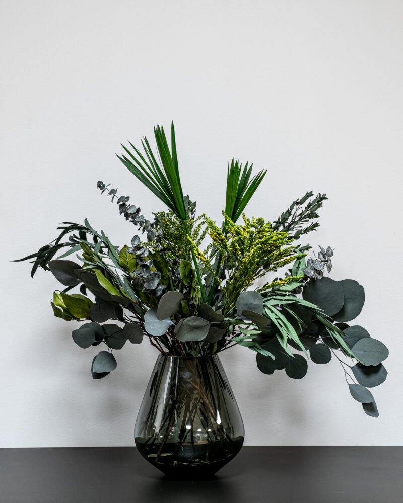 Grön Bukett – Konserverede Växter, Flora Grossist, konserverade-blommor