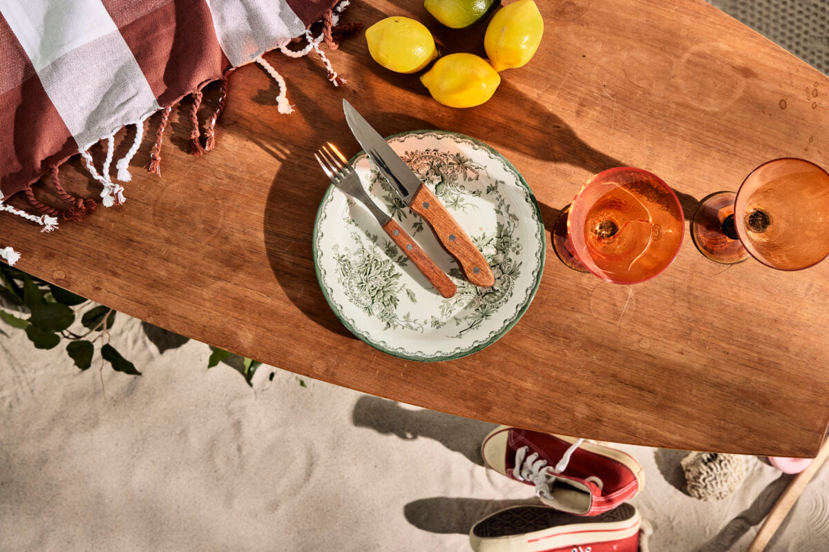 Robusta Bestick i Rosenträ, House of Regalo, kök-och-heminredning