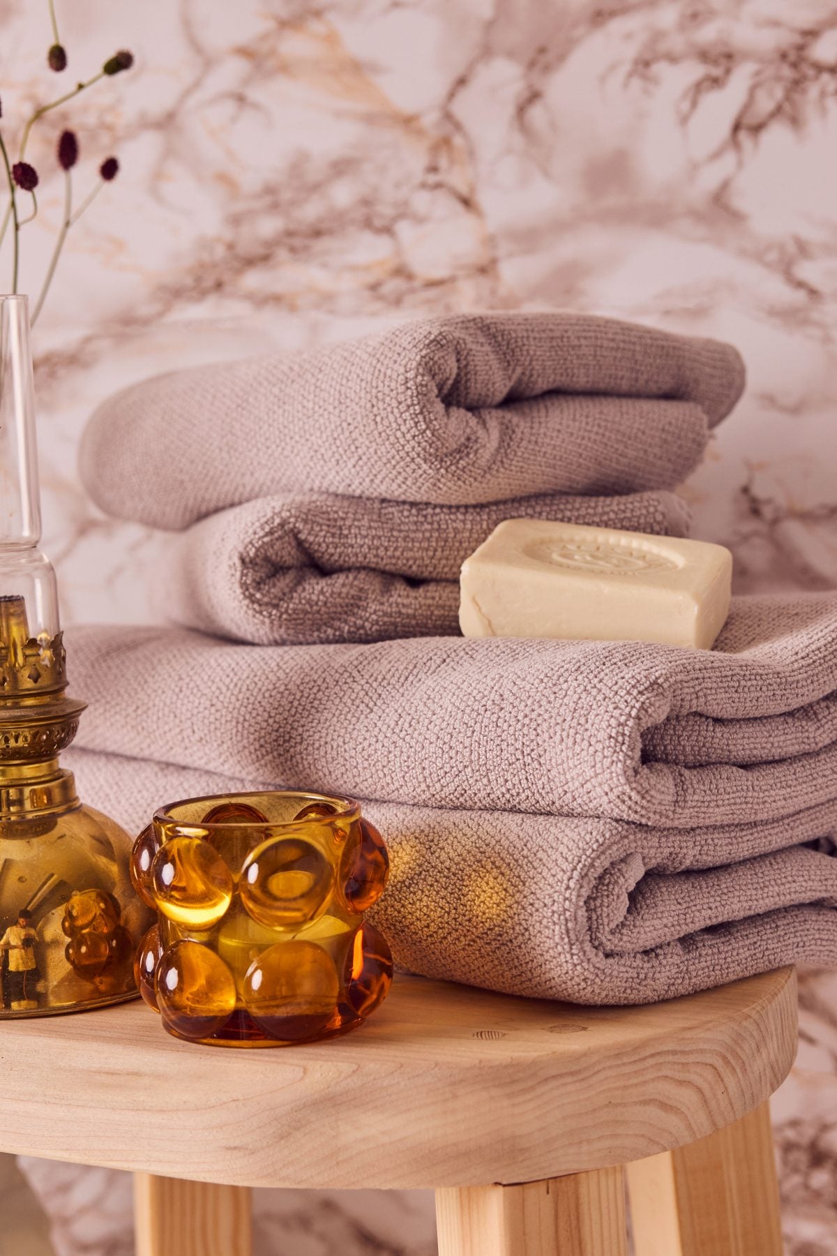 Mjukt och Härligt Handduksset från Ylleverket – Grön, House of Regalo, badrum