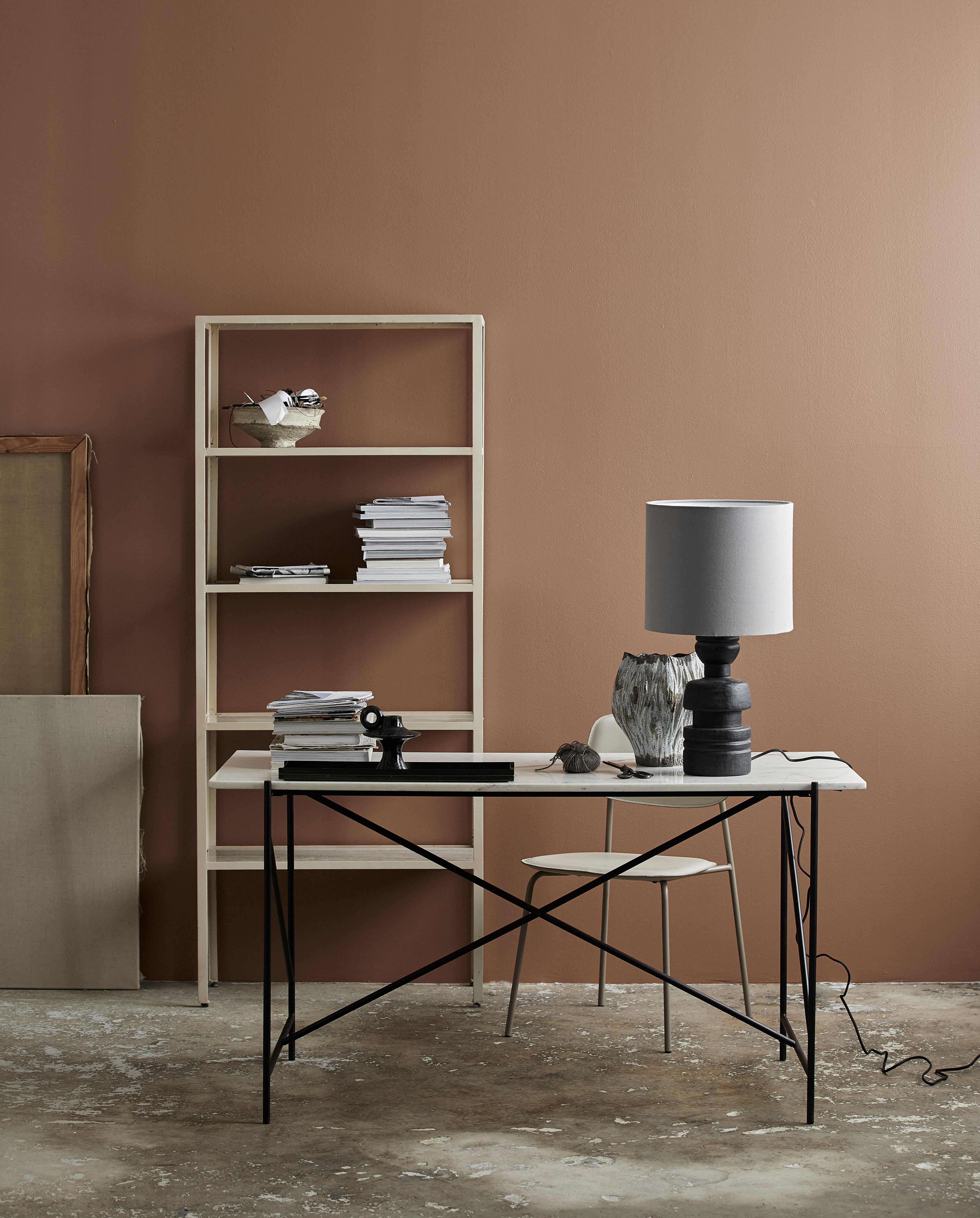 Jungo Iron Rack, Sand, Nordal, bokhyllor